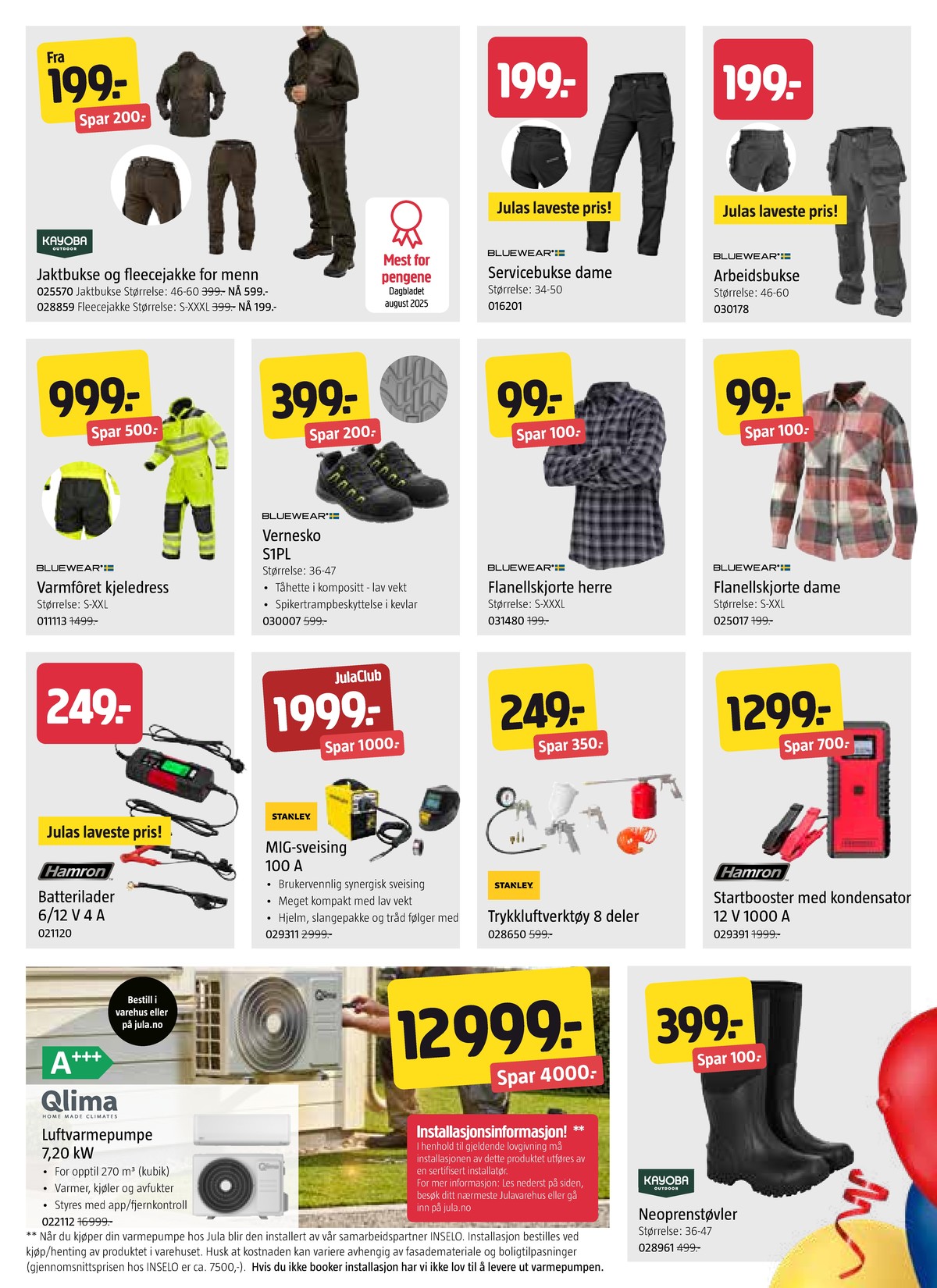 Se Jula kundeavis for uge 2 på Tilbudsuken.no. Se gode tilbud på mange varer. Les kundeavisen her! Side 5