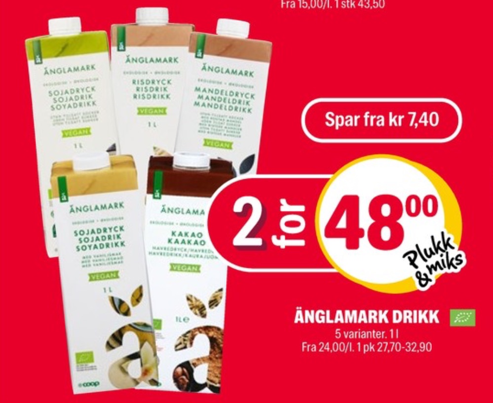 Änglamark, Sjokolademelk