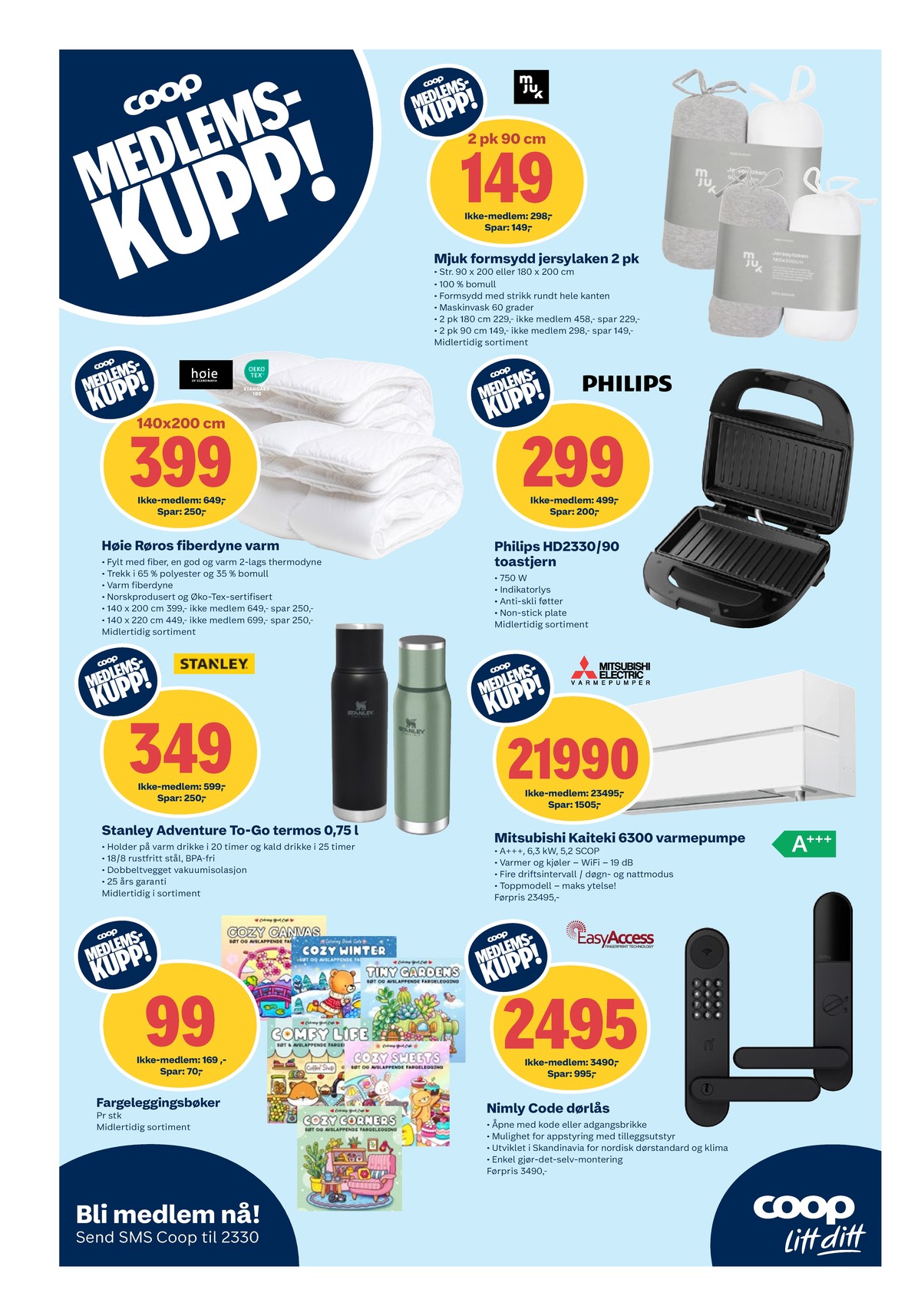 Se Coop Obs kundeavis for uke 2 på Tilbudsuken.no. Se gode tilbud på mange varer, f.eks. laken mjuk eller laken mjuk. Les kundeavisen her! Side 18