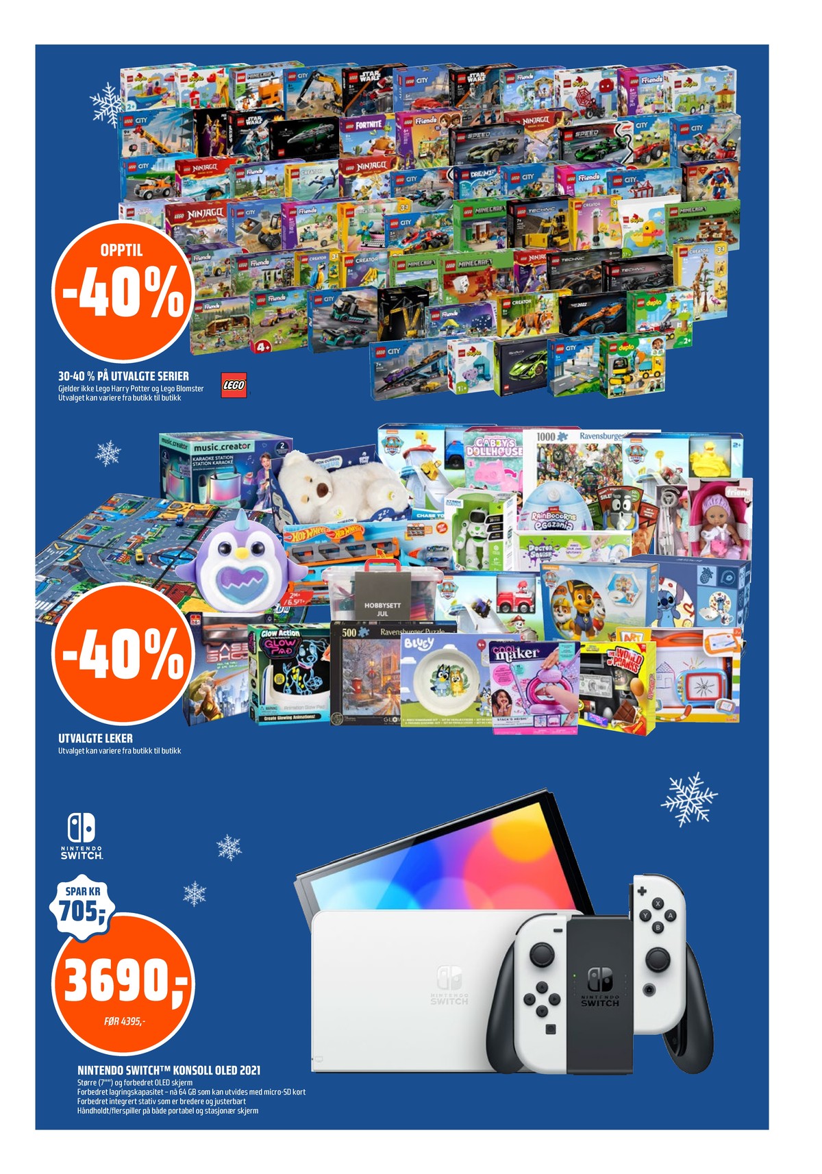 Se Coop Obs kundeavis for uke 2 på Tilbudsuken.no. Se gode tilbud på mange varer, f.eks. byggesett lego eller leketøy bluey. Les kundeavisen her! Side 25