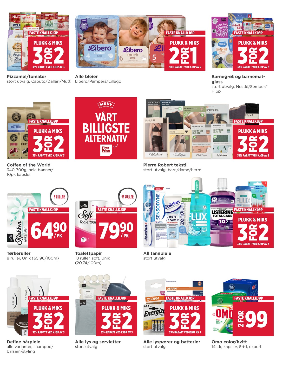 Se Meny kundeavis for uke 2 på Tilbudsuken.no. Se gode tilbud på mange varer, f.eks. hvetemel classica caputo eller pizzasaus mutti. Les kundeavisen her! Side 13