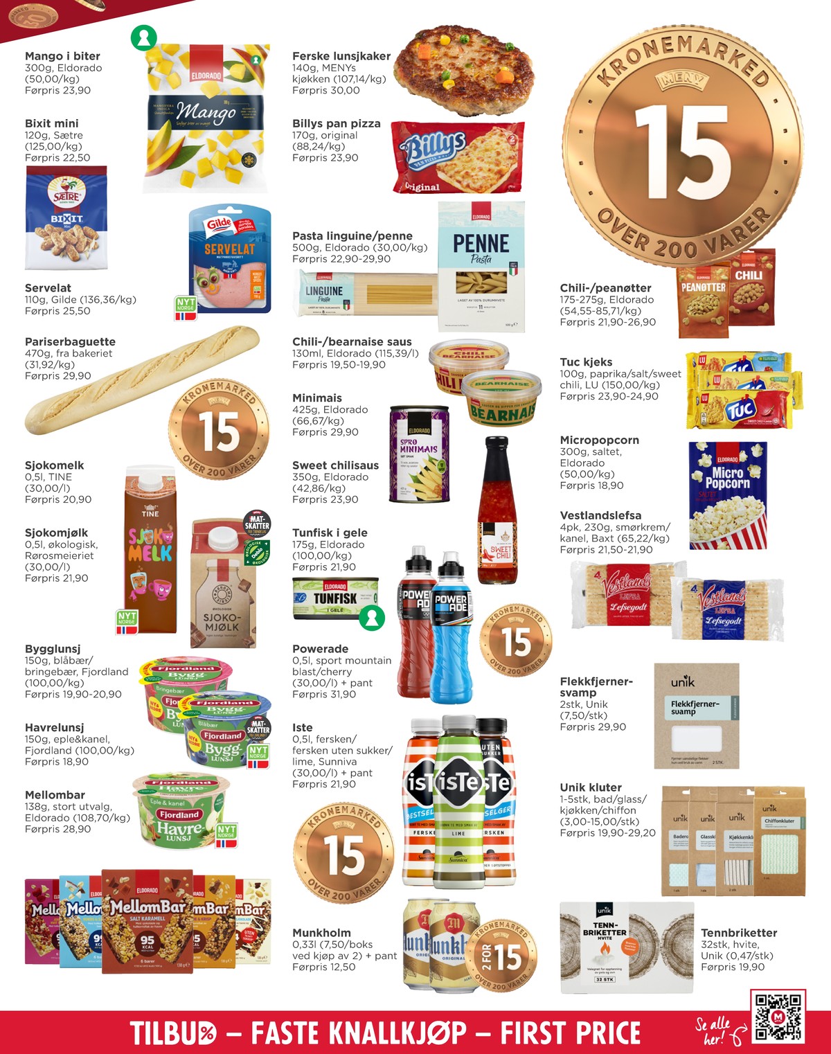 Se Meny kundeavis for uke 2 på Tilbudsuken.no. Se gode tilbud på mange varer, f.eks. delikatesse meny eller pan pizza original billys. Les kundeavisen her! Side 3