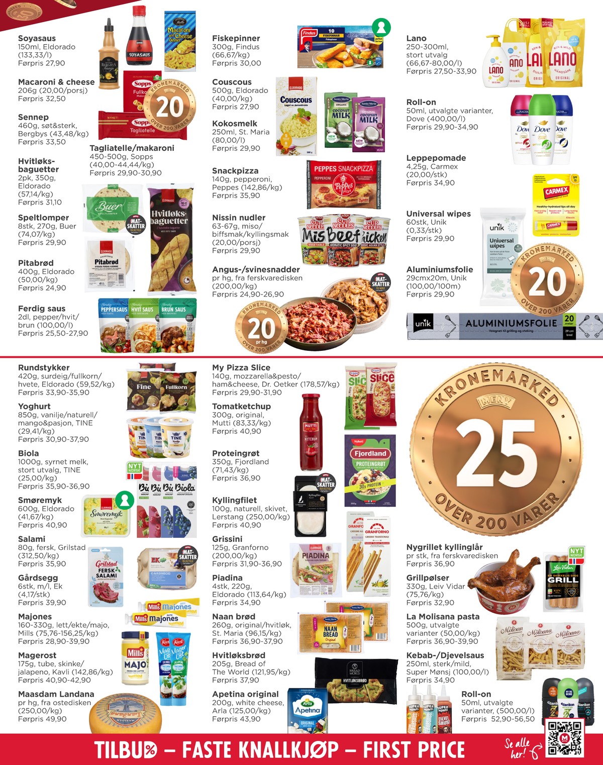 Se Meny kundeavis for uke 2 på Tilbudsuken.no. Se gode tilbud på mange varer, f.eks. dusjsåpe lano eller flytende håndsåpe lano. Les kundeavisen her! Side 5