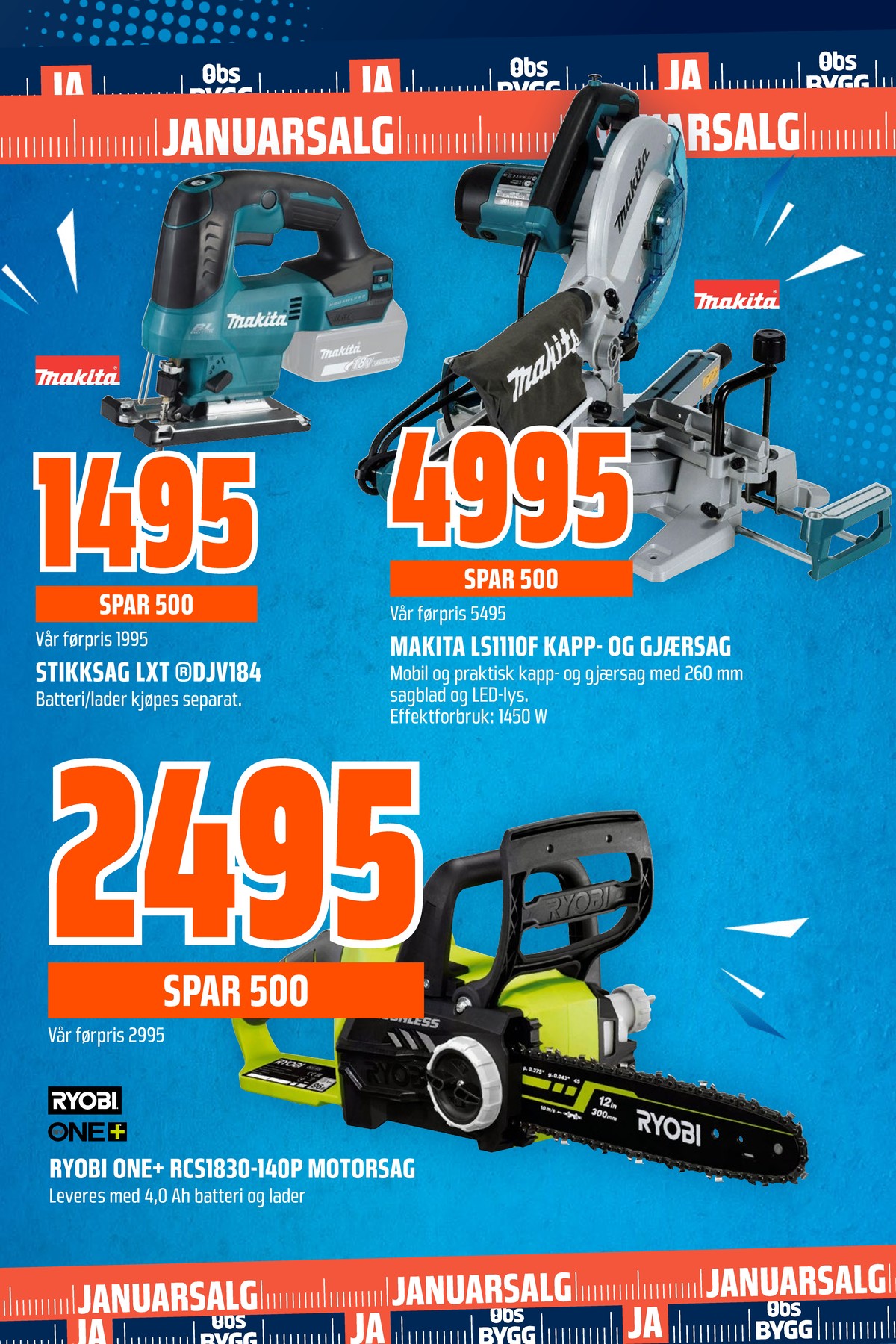 Se Coop Obs Bygg kundeavis for uge 2 på Tilbudsuken.no. Se gode tilbud på mange varer. Les kundeavisen her! Side 12