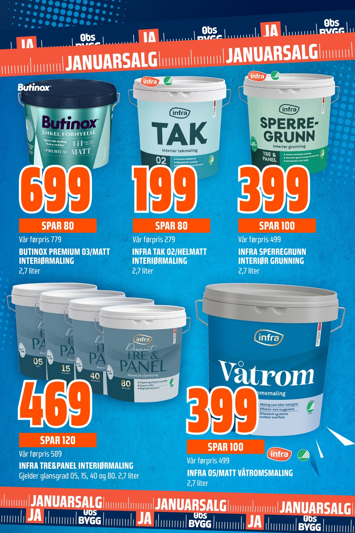 Se Coop Obs Bygg kundeavis for uge 2 på Tilbudsuken.no. Se gode tilbud på mange varer. Les kundeavisen her! Side 6