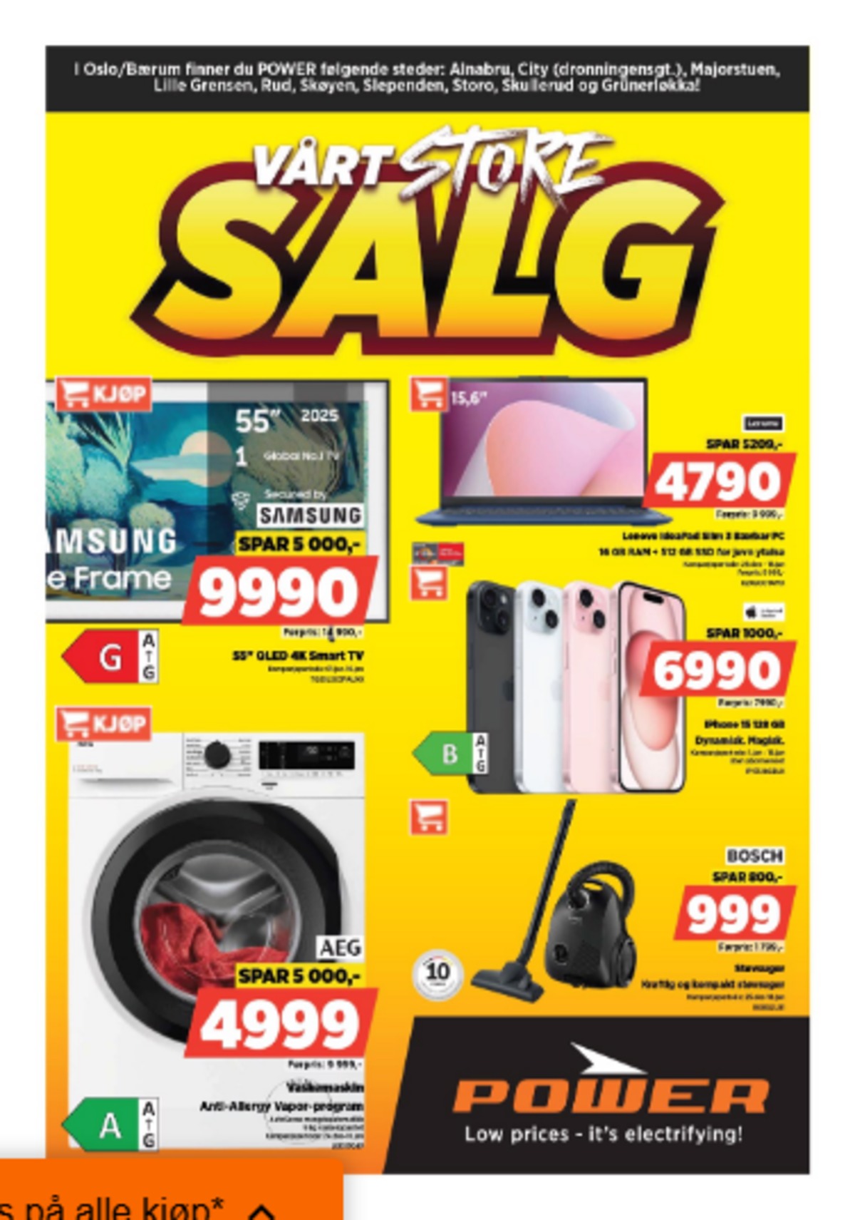 Se Power kundeavis for uge 2 på Tilbudsuken.no. Se gode tilbud på mange varer. Les kundeavisen her! Side 24