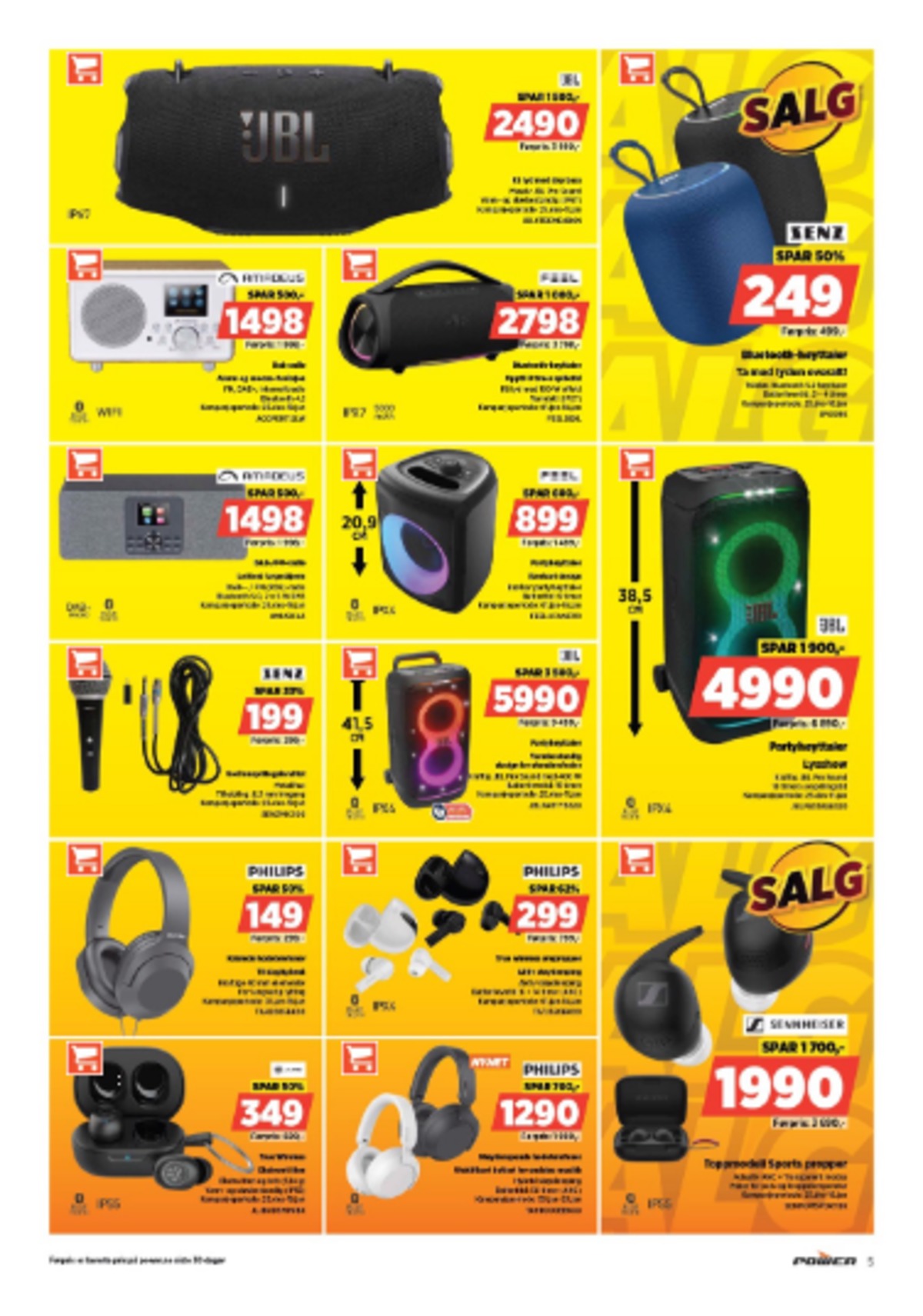 Se Power kundeavis for uge 2 på Tilbudsuken.no. Se gode tilbud på mange varer. Les kundeavisen her! Side 5