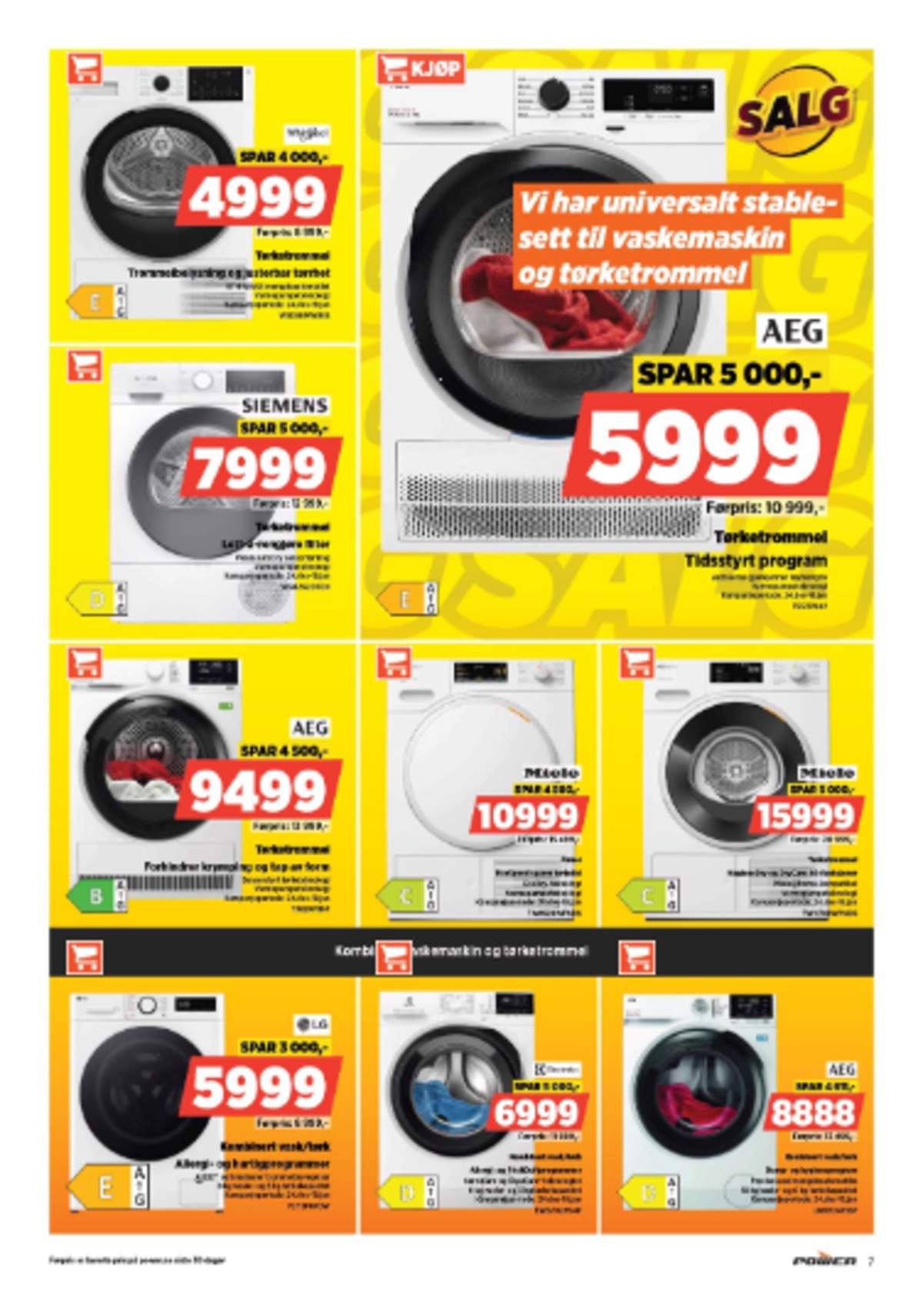 Se Power kundeavis for uge 2 på Tilbudsuken.no. Se gode tilbud på mange varer. Les kundeavisen her! Side 7