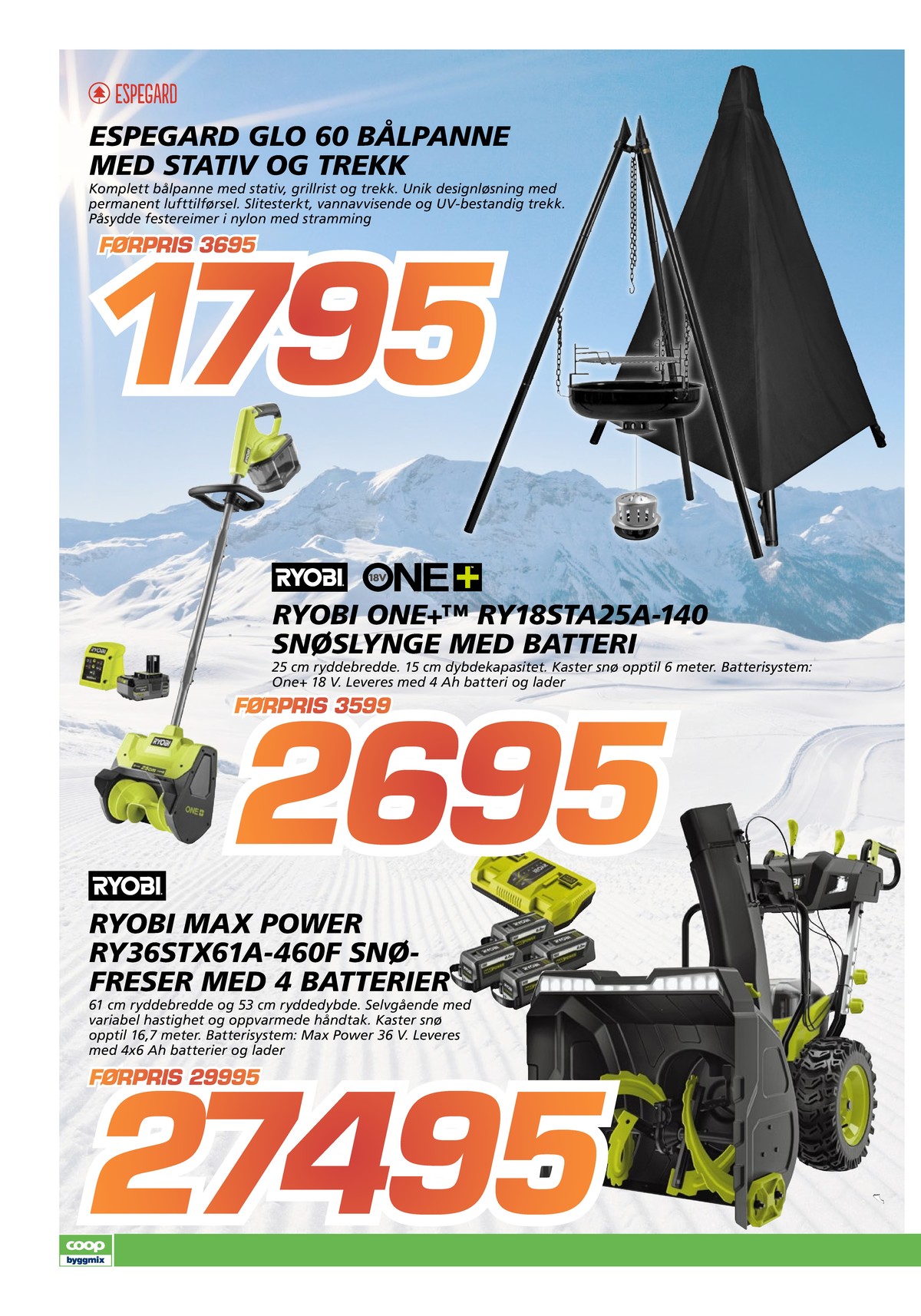 Se Coop Byggmix kundeavis for uge 2 på Tilbudsuken.no. Se gode tilbud på mange varer. Les kundeavisen her! Side 4