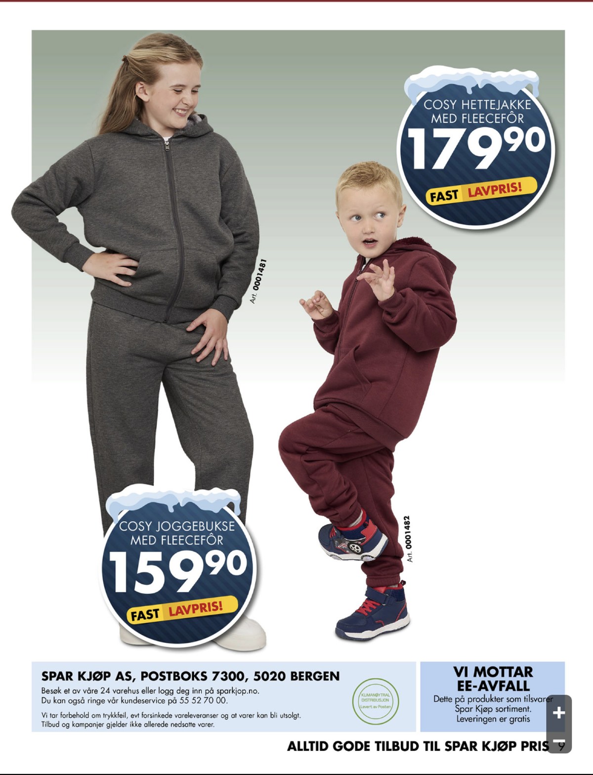 Se Sparkjøp kundeavis for uge 2 på Tilbudsuken.no. Se gode tilbud på mange varer. Les kundeavisen her! Side 9