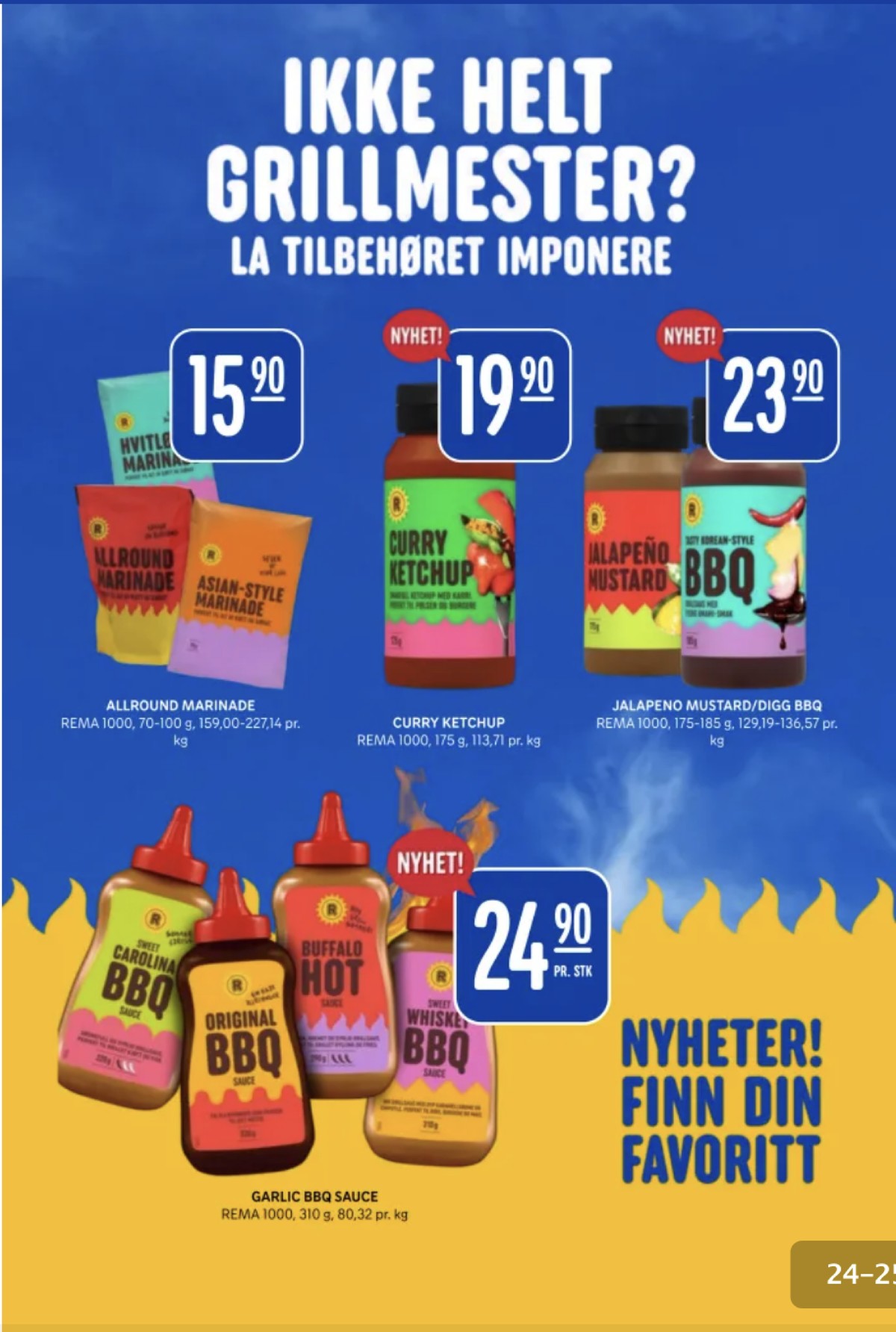 Se Rema 1000 kundeavis for uge 20 på Tilbudsuken.no. Se gode tilbud på mange varer. Les kundeavisen her! Side 24