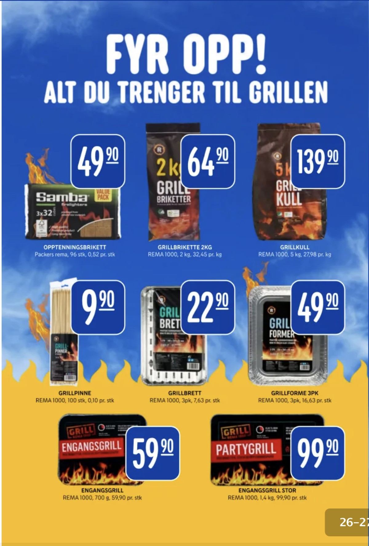 Se Rema 1000 kundeavis for uge 20 på Tilbudsuken.no. Se gode tilbud på mange varer. Les kundeavisen her! Side 26