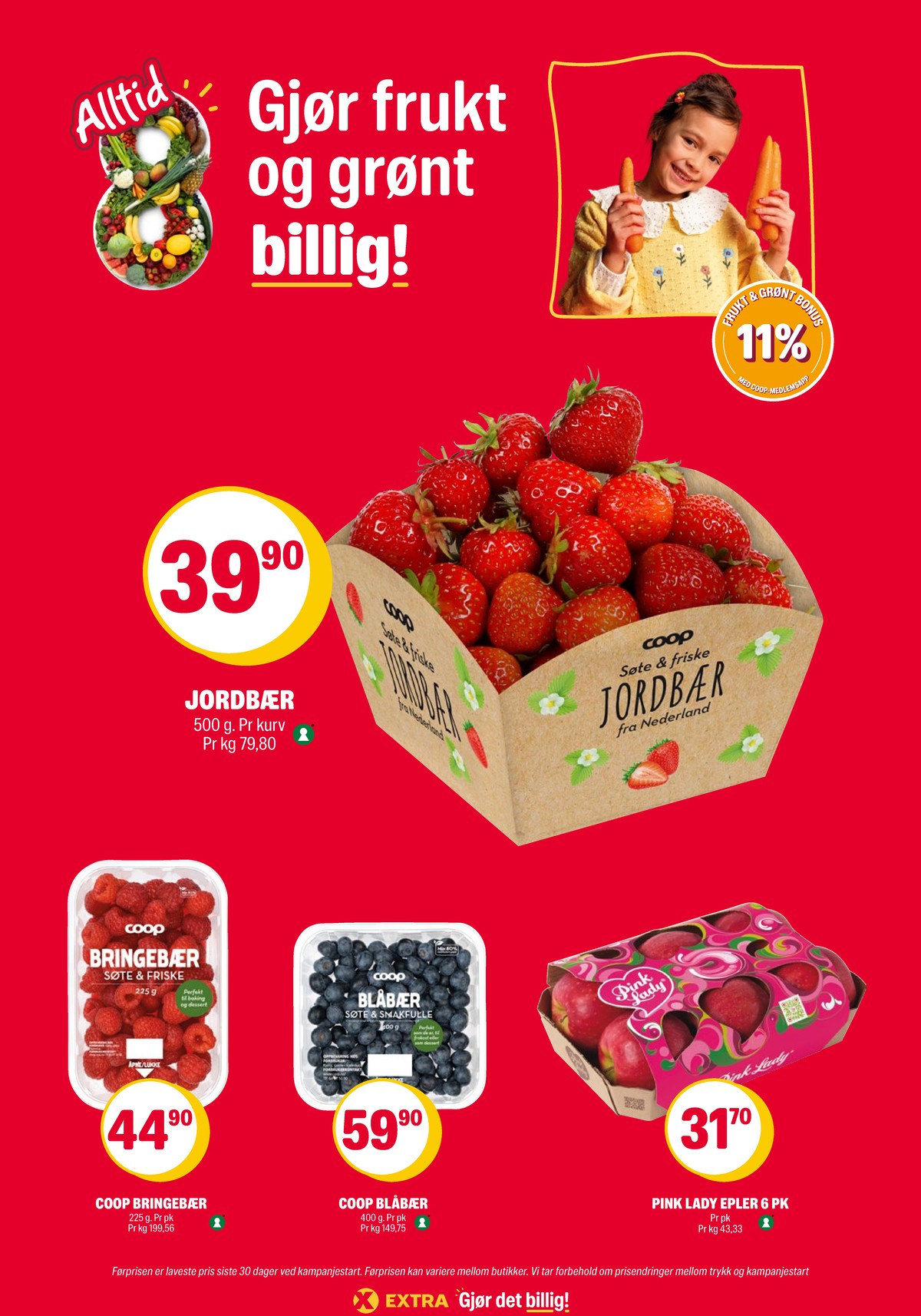 Se Coop Extra kundeavis for uge 20 på Tilbudsuken.no. Se gode tilbud på mange varer. Les kundeavisen her! Side 14