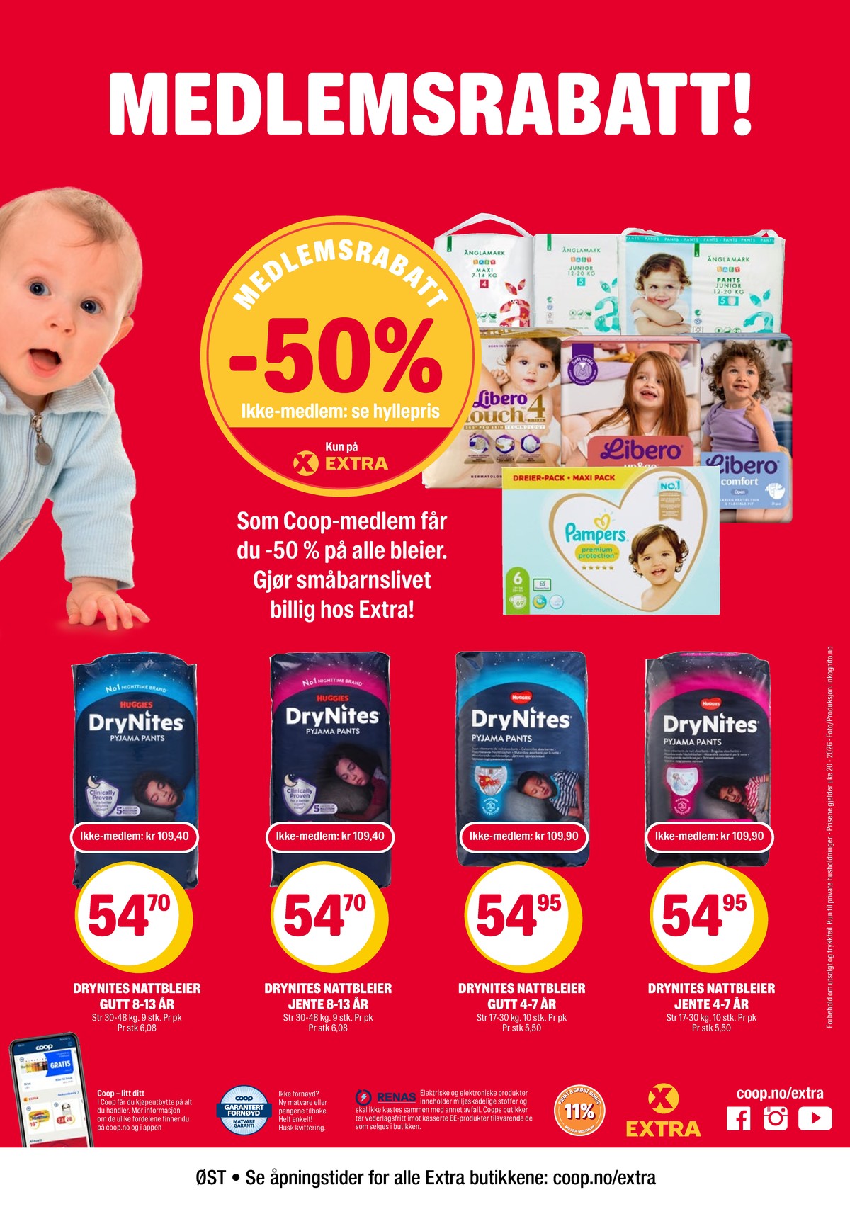 Se Coop Extra kundeavis for uge 20 på Tilbudsuken.no. Se gode tilbud på mange varer. Les kundeavisen her! Side 32