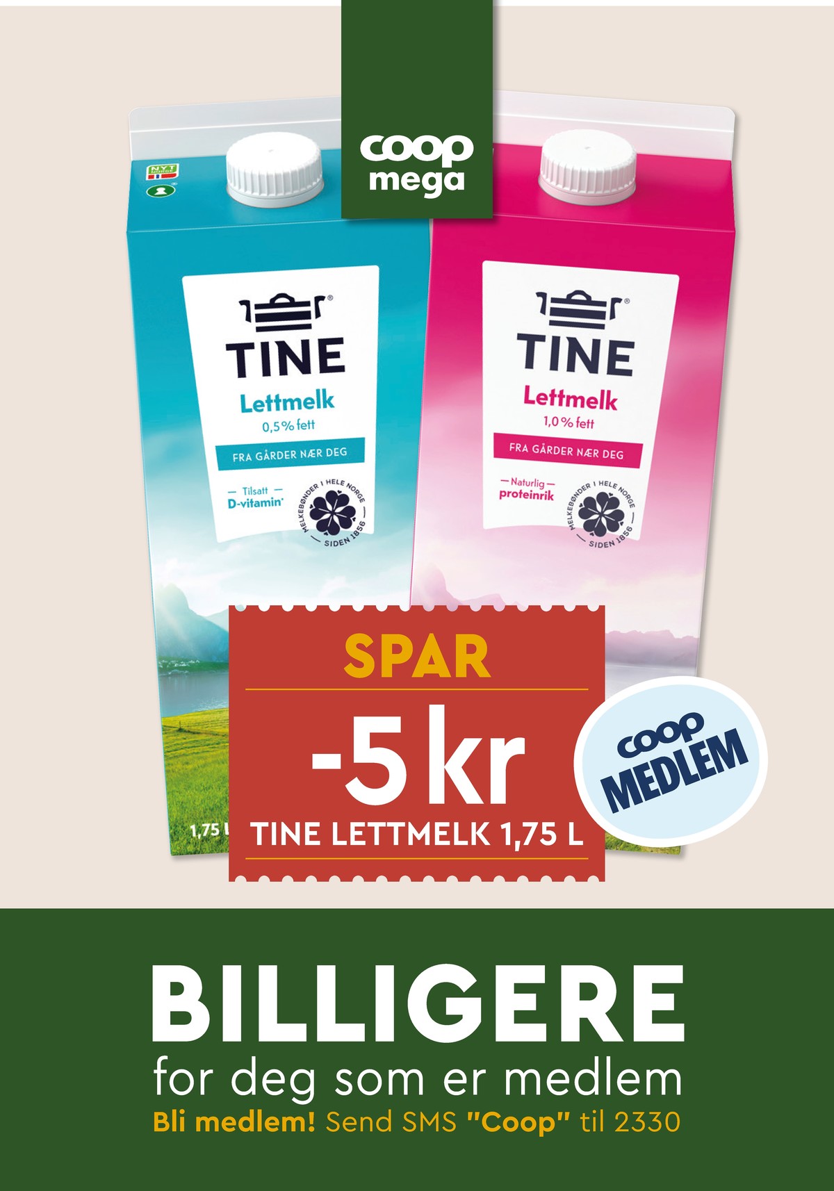 Se Coop Mega kundeavis for uge 20 på Tilbudsuken.no. Se gode tilbud på mange varer. Les kundeavisen her! Side 25