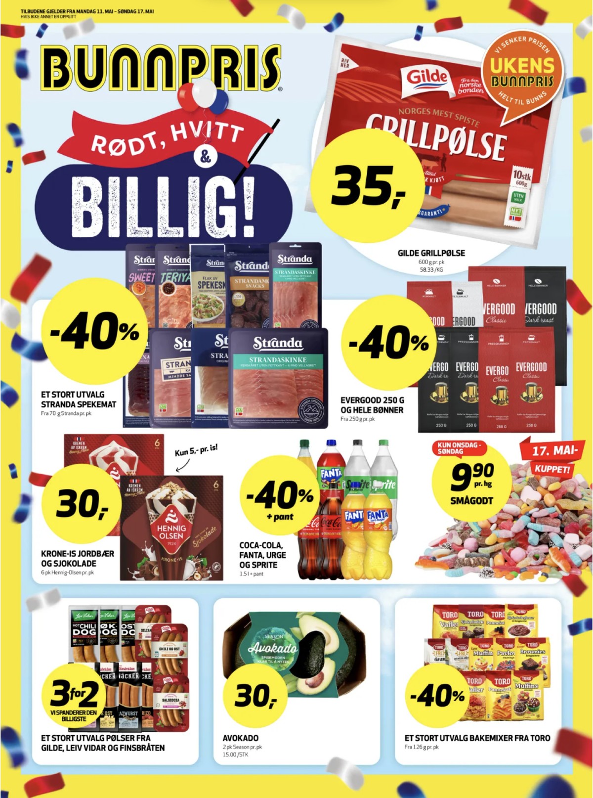 Se Bunnpris kundeavis for uge 20 på Tilbudsuken.no. Se gode tilbud på mange varer. Les kundeavisen her! Side 1