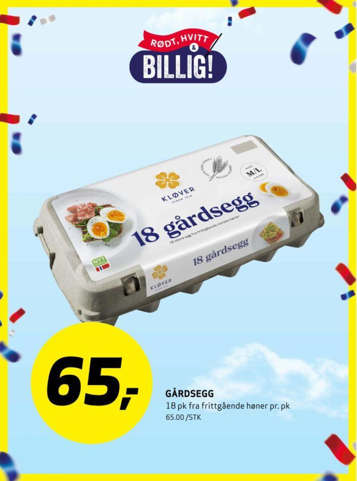 Se Bunnpris kundeavis for uke 20 på Tilbudsuken.no. Se gode tilbud på mange varer, f.eks. egg kløver eller andre varer. Les kundeavisen her! Side 16
