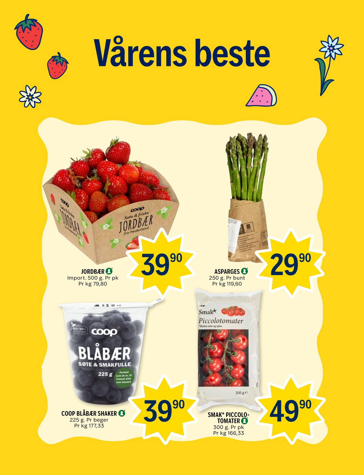 Se Coop Prix kundeavis for uke 20 på Tilbudsuken.no. Se gode tilbud på mange varer, f.eks. jordbær ukjent eller asparges ukjent. Les kundeavisen her! Side 7