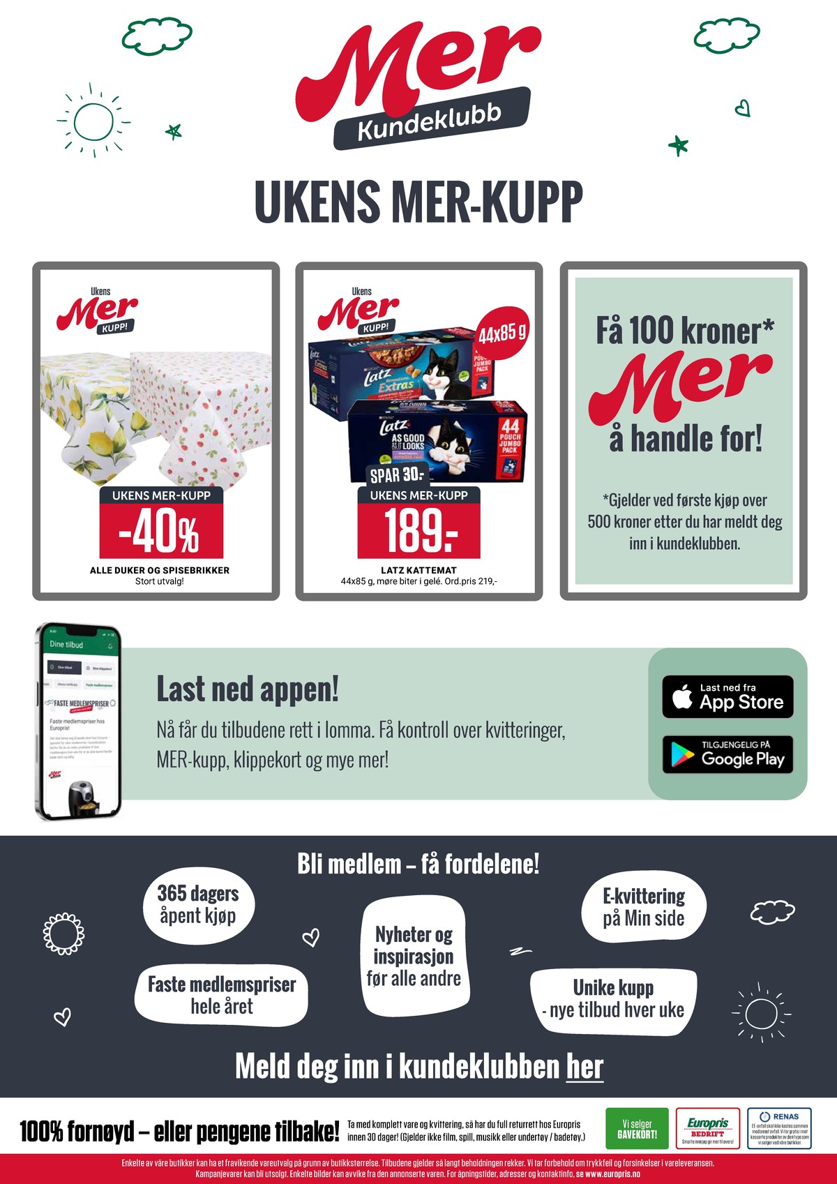 Se Europris kundeavis for uke 20 på Tilbudsuken.no. Se gode tilbud på mange varer, f.eks. duk ukjent eller spisebrikke ukjent. Les kundeavisen her! Side 14