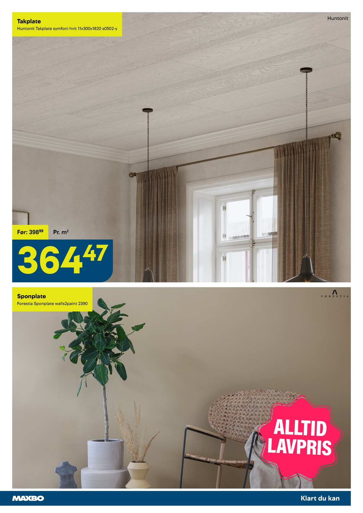 Se Maxbo kundeavis for uge 20 på Tilbudsuken.no. Se gode tilbud på mange varer. Les kundeavisen her! Side 9