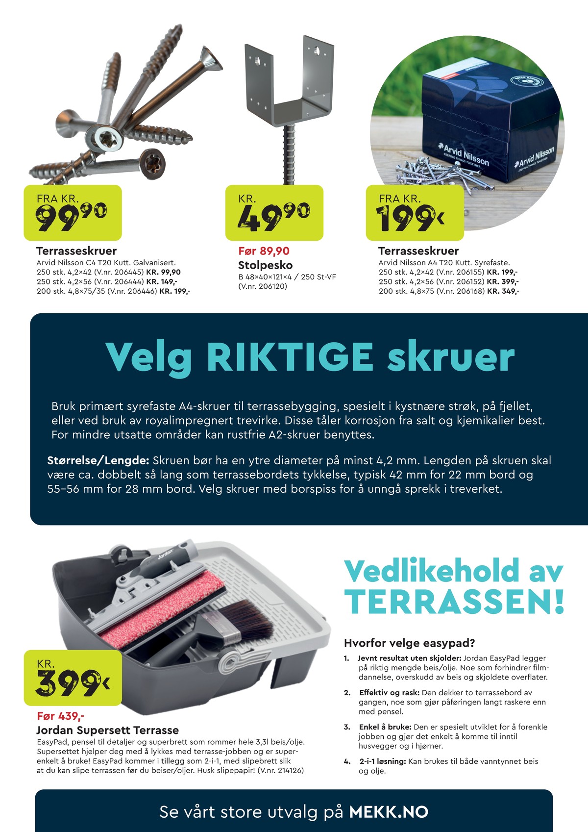 Se Mekk kundeavis for uge 20 på Tilbudsuken.no. Se gode tilbud på mange varer. Les kundeavisen her! Side 5