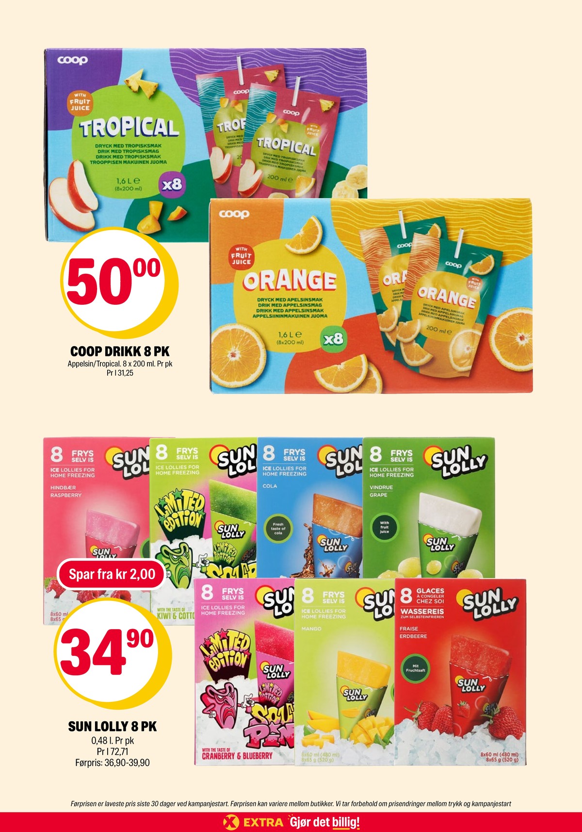 Se Coop Extra kundeavis for uge 21 på Tilbudsuken.no. Se gode tilbud på mange varer. Les kundeavisen her! Side 13