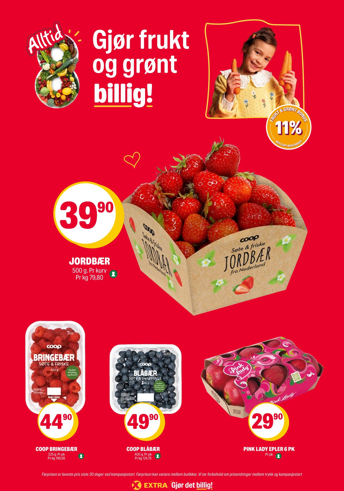 Se Coop Extra kundeavis for uge 21 på Tilbudsuken.no. Se gode tilbud på mange varer. Les kundeavisen her! Side 9