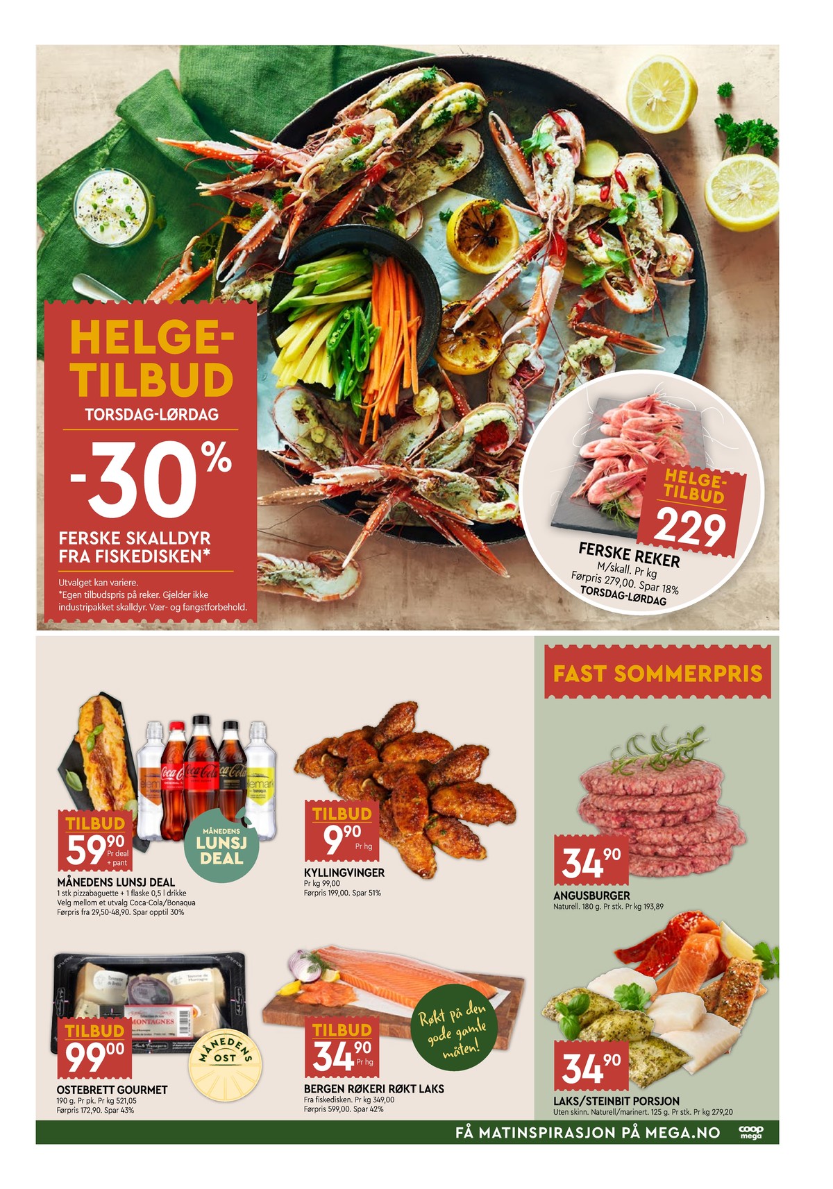 Se Coop Mega kundeavis for uge 21 på Tilbudsuken.no. Se gode tilbud på mange varer. Les kundeavisen her! Side 5