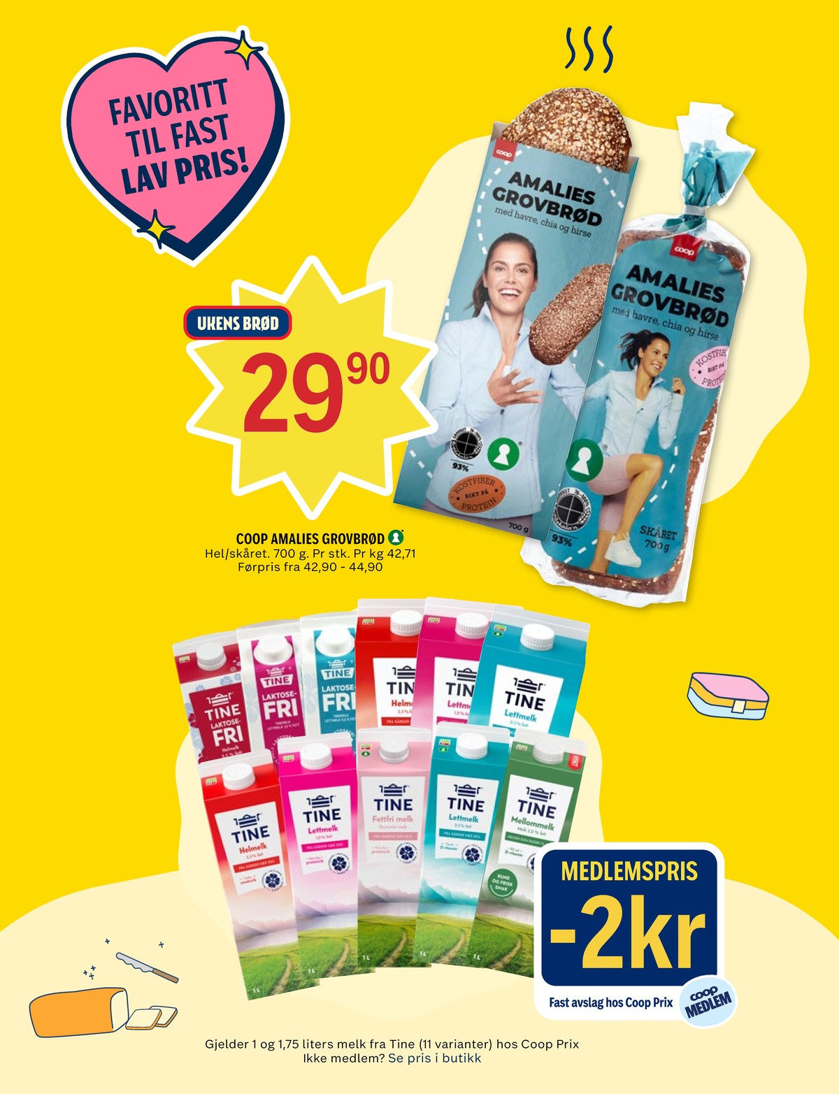 Se Coop Prix kundeavis for uke 21 på Tilbudsuken.no. Se gode tilbud på mange varer, f.eks. brød coop eller andre varer. Les kundeavisen her! Side 9