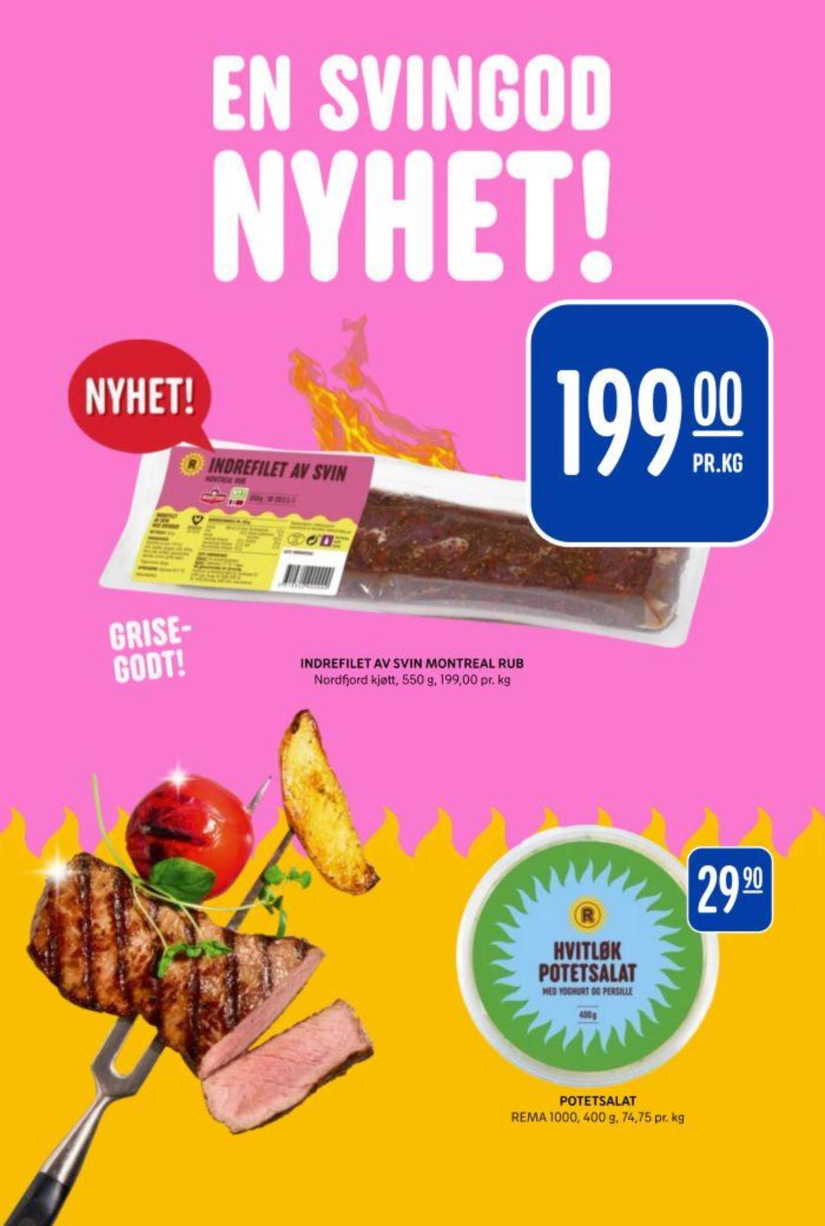 Se Rema 1000 kundeavis for uge 21 på Tilbudsuken.no. Se gode tilbud på mange varer. Les kundeavisen her! Side 32