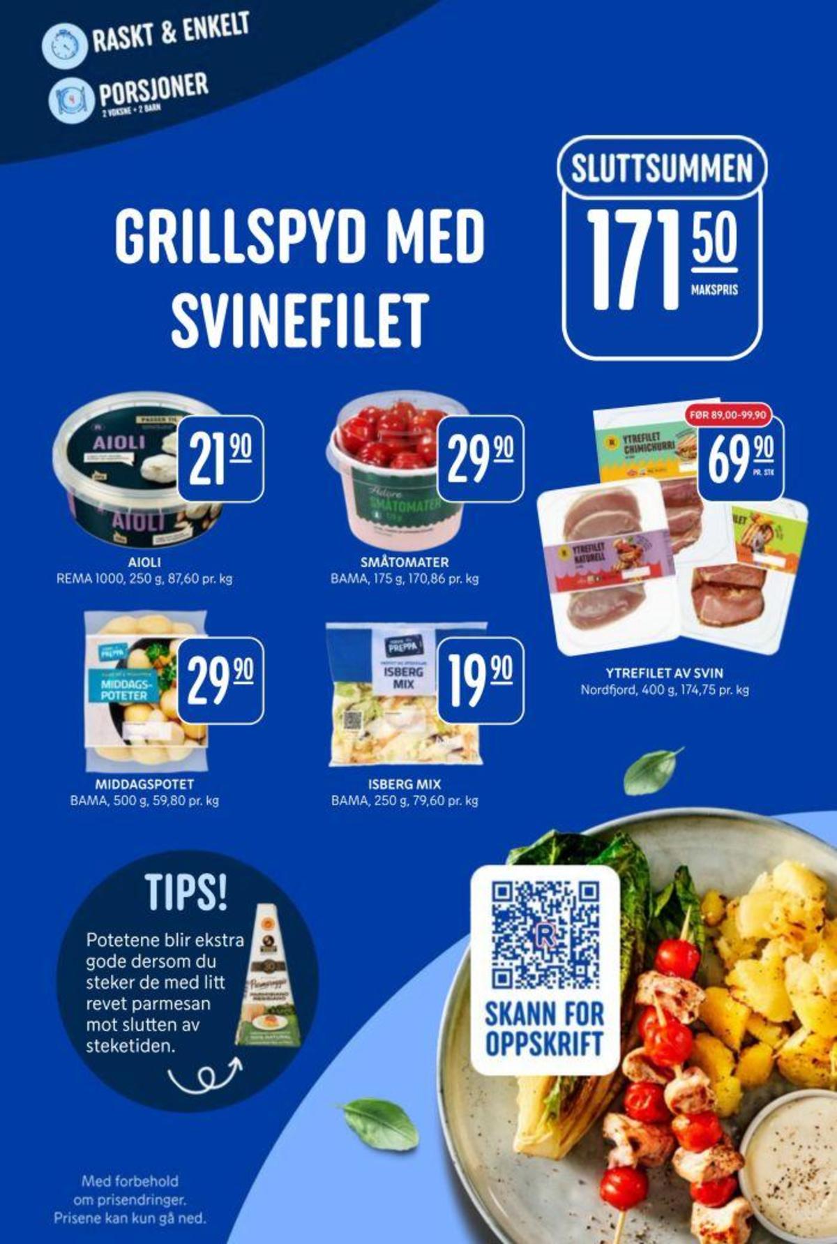 Se Rema 1000 kundeavis for uke 21 på Tilbudsuken.no. Se gode tilbud på mange varer, f.eks. aioli rema 1000 eller tomater bama. Les kundeavisen her! Side 9