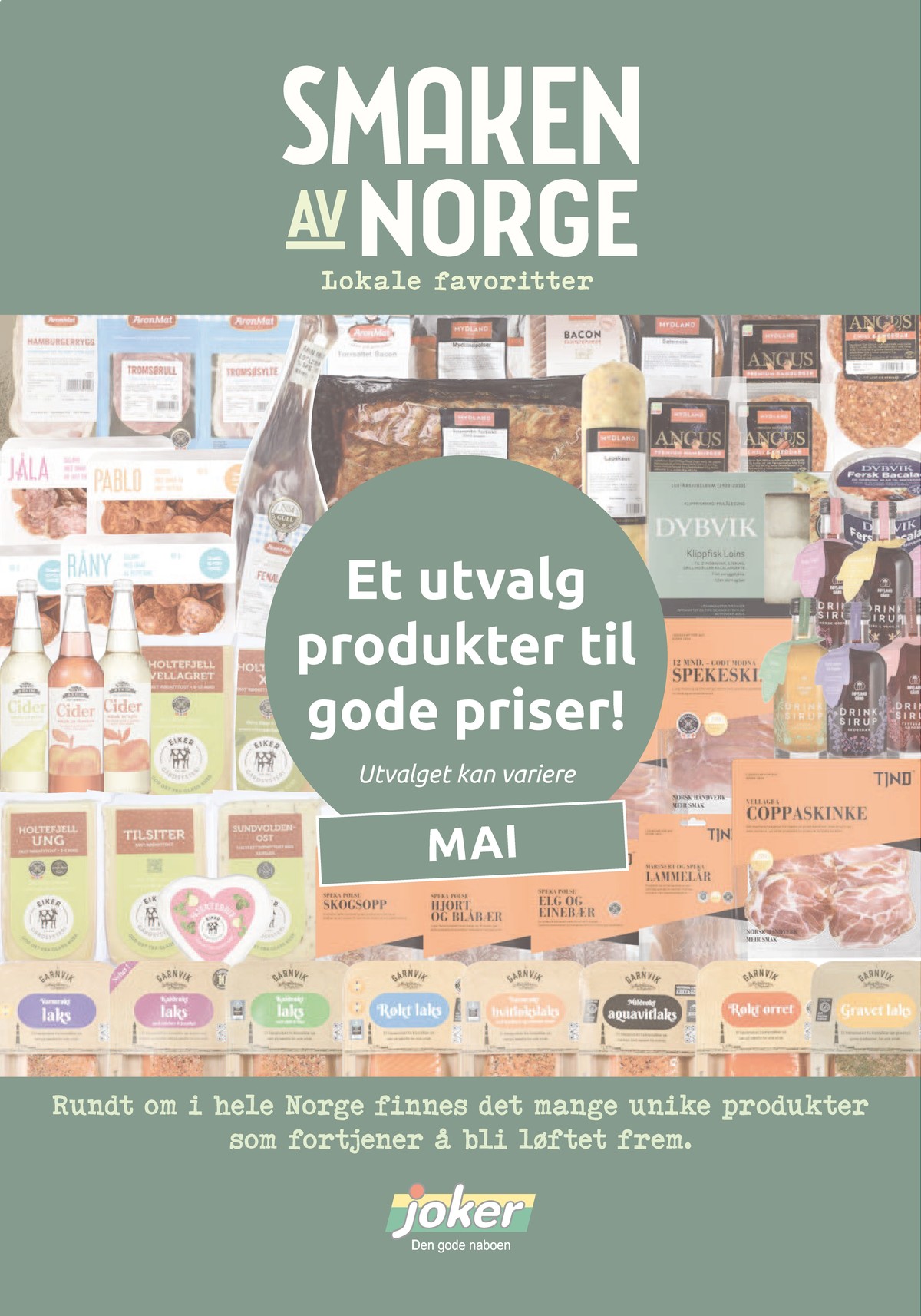 Se Joker kundeavis for uge 21 på Tilbudsuken.no. Se gode tilbud på mange varer. Les kundeavisen her! Side 21