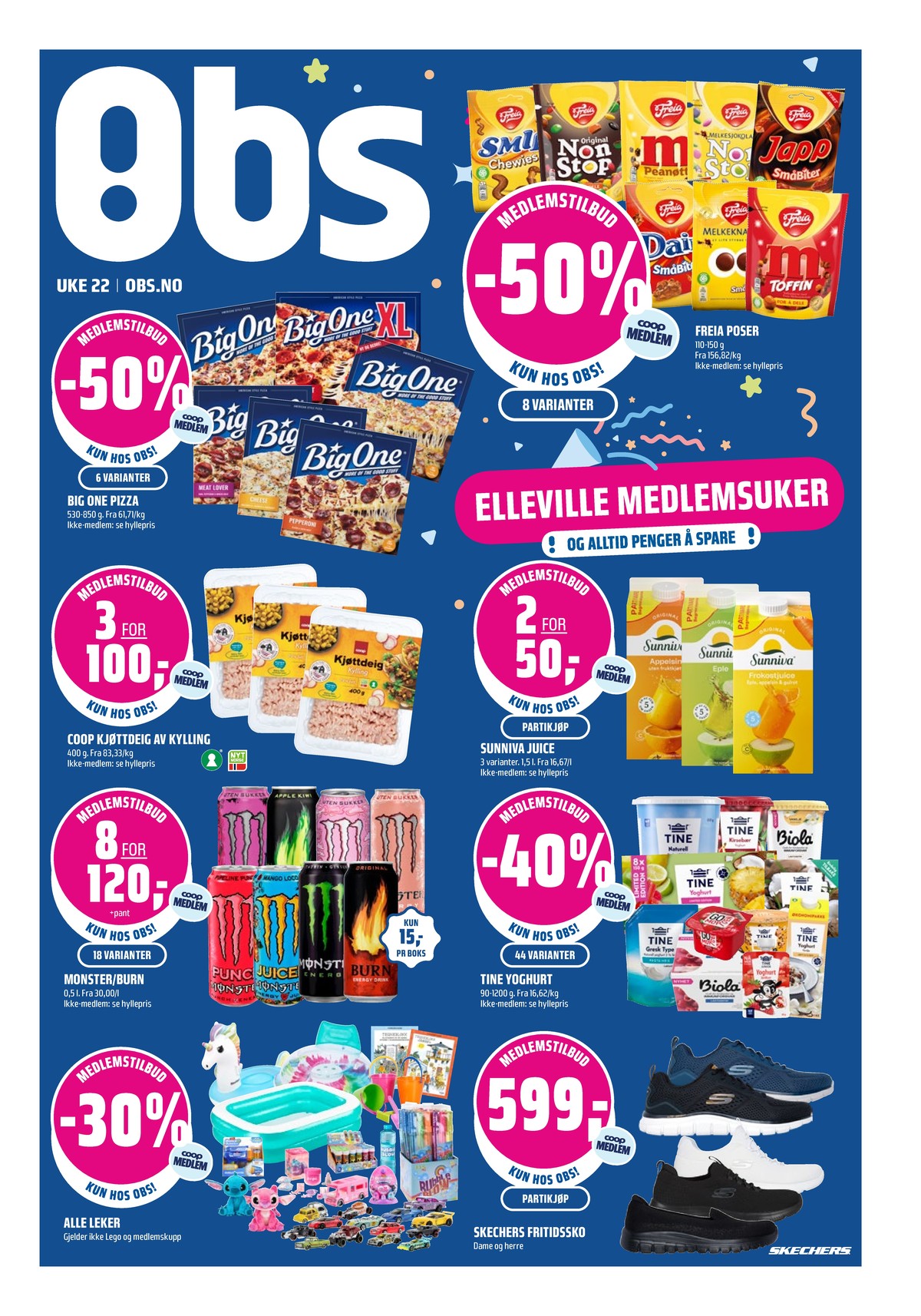 Se Coop Obs kundeavis for uge 21 på Tilbudsuken.no. Se gode tilbud på mange varer. Les kundeavisen her! Side 1