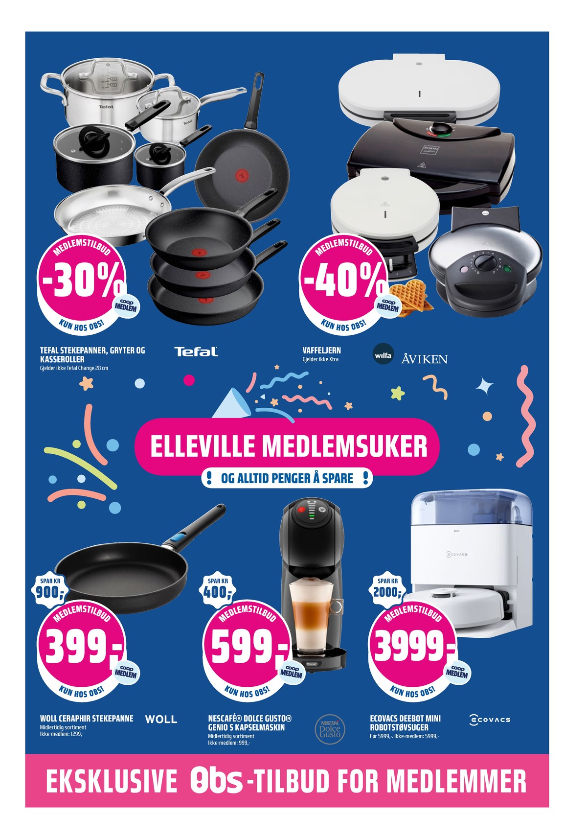 Se Coop Obs kundeavis for uge 21 på Tilbudsuken.no. Se gode tilbud på mange varer. Les kundeavisen her! Side 15