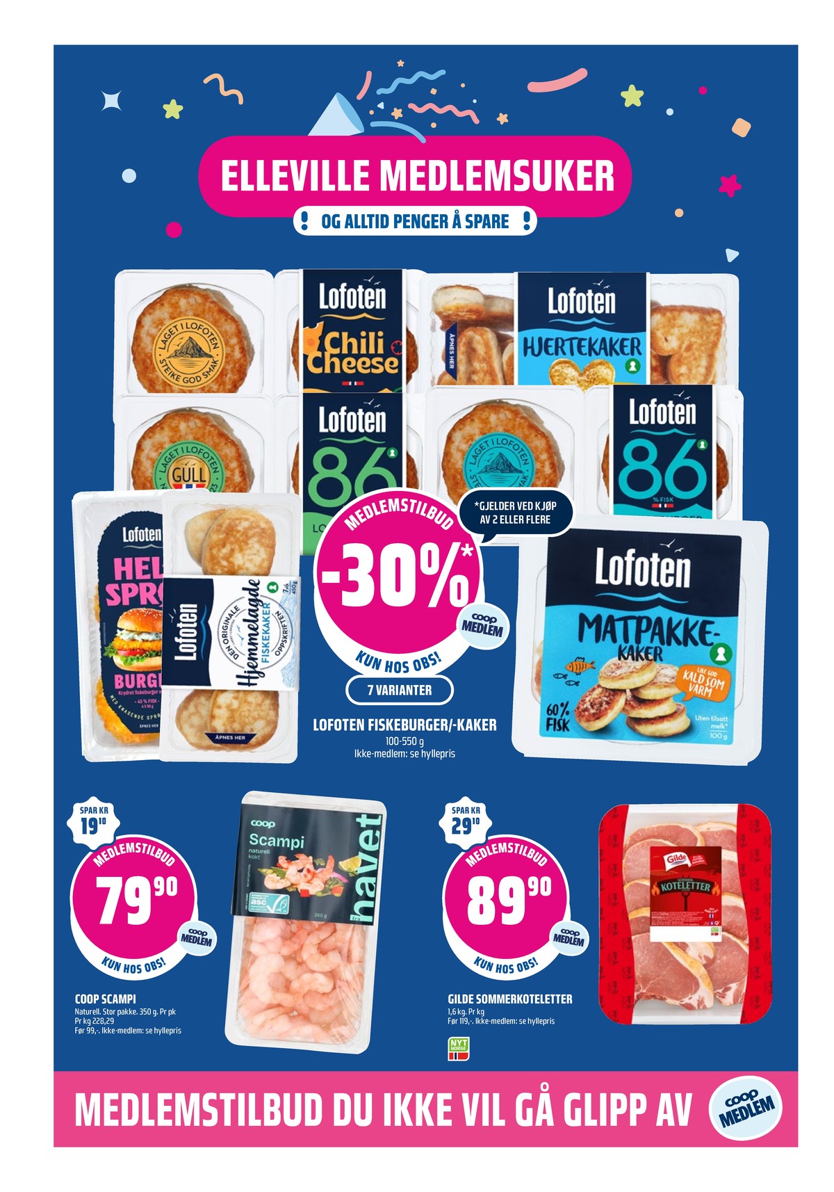 Se Coop Obs kundeavis for uge 21 på Tilbudsuken.no. Se gode tilbud på mange varer. Les kundeavisen her! Side 6