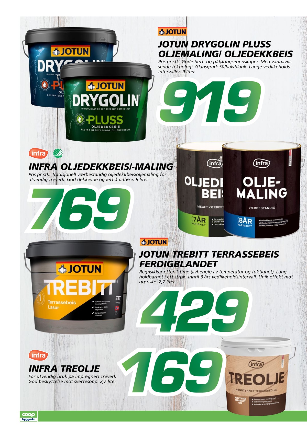 Se Coop Byggmix kundeavis for uge 21 på Tilbudsuken.no. Se gode tilbud på mange varer. Les kundeavisen her! Side 2