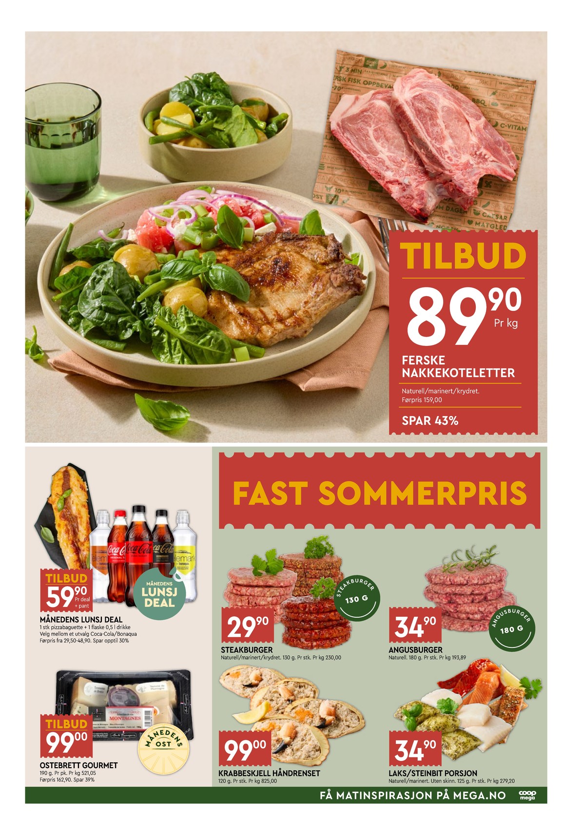 Se Coop Mega kundeavis for uge 22 på Tilbudsuken.no. Se gode tilbud på mange varer. Les kundeavisen her! Side 5