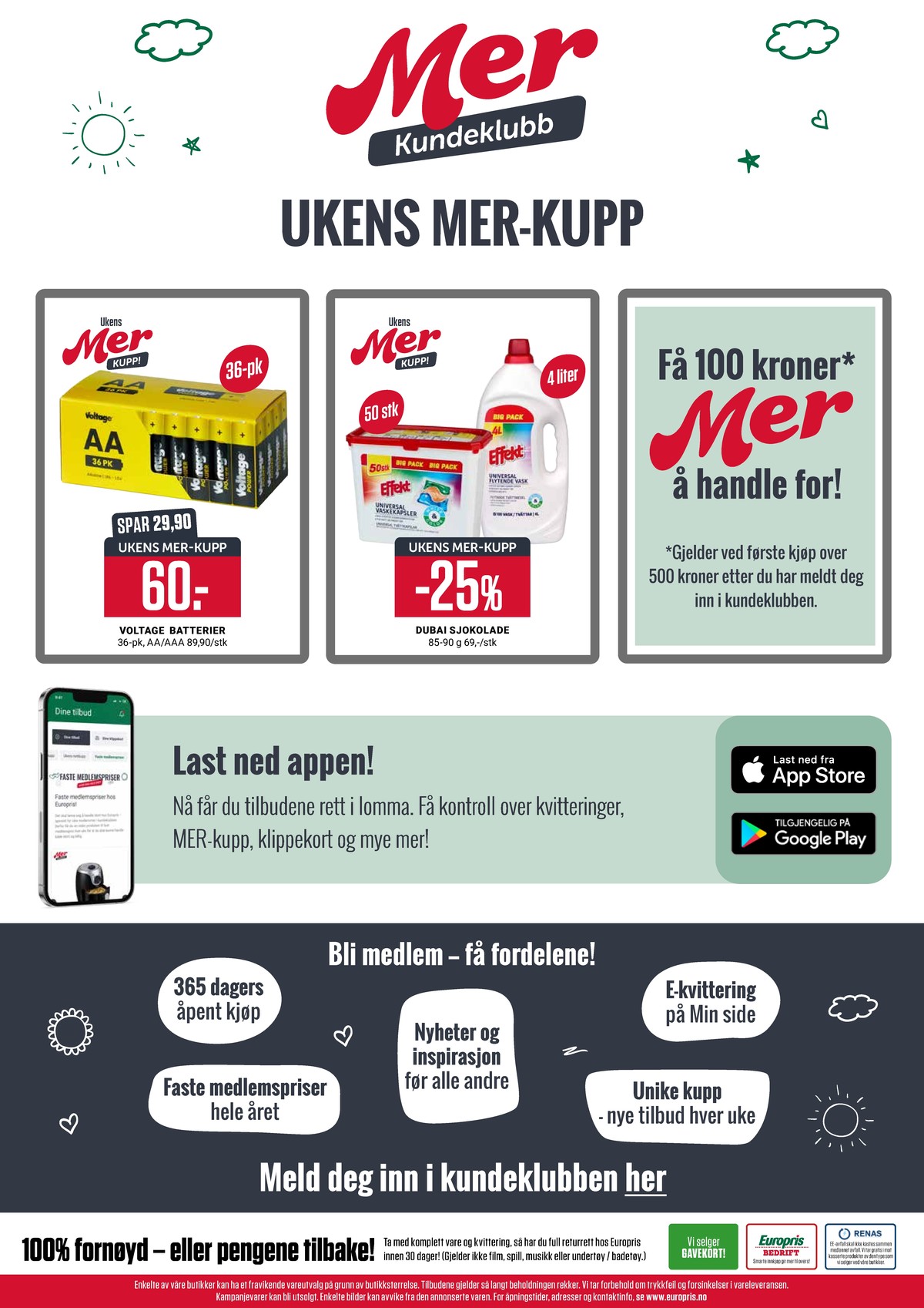 Se Europris kundeavis for uge 22 på Tilbudsuken.no. Se gode tilbud på mange varer. Les kundeavisen her! Side 14