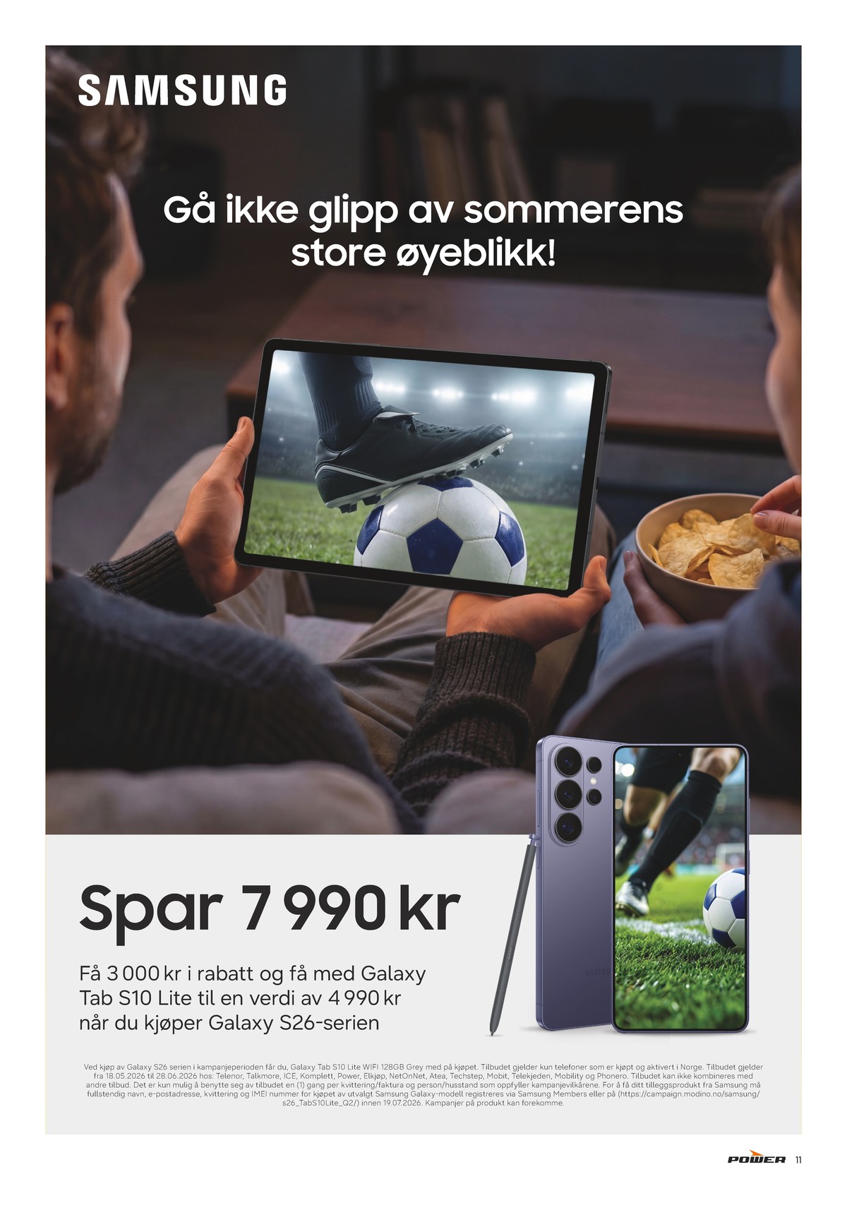 Se Power kundeavis for uge 22 på Tilbudsuken.no. Se gode tilbud på mange varer. Les kundeavisen her! Side 11