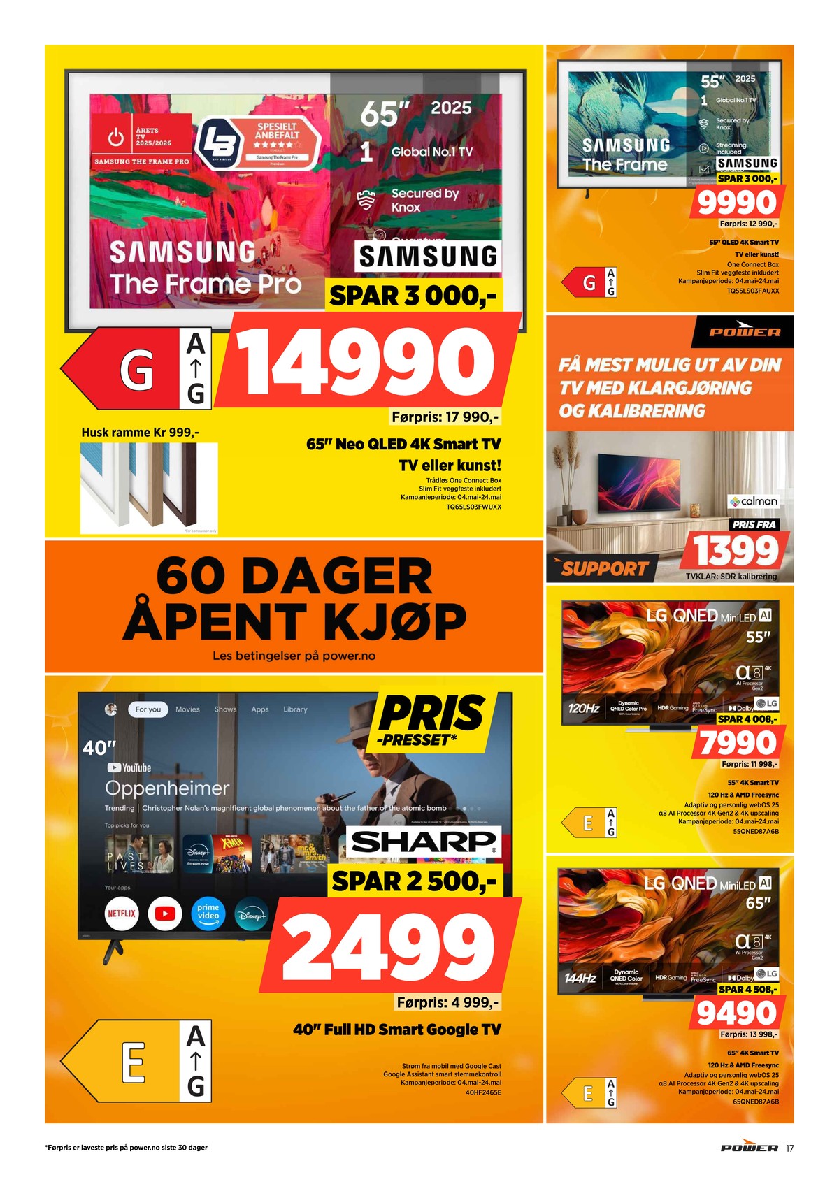 Se Power kundeavis for uge 22 på Tilbudsuken.no. Se gode tilbud på mange varer. Les kundeavisen her! Side 17