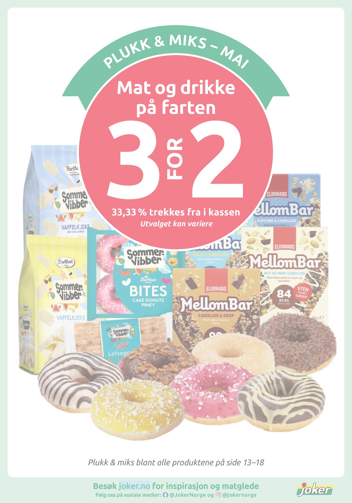 Se Joker kundeavis for uge 22 på Tilbudsuken.no. Se gode tilbud på mange varer. Les kundeavisen her! Side 18