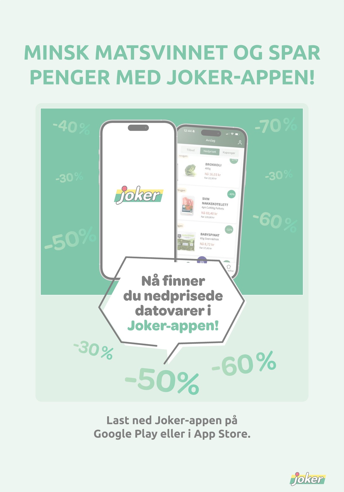 Se Joker kundeavis for uge 22 på Tilbudsuken.no. Se gode tilbud på mange varer. Les kundeavisen her! Side 22
