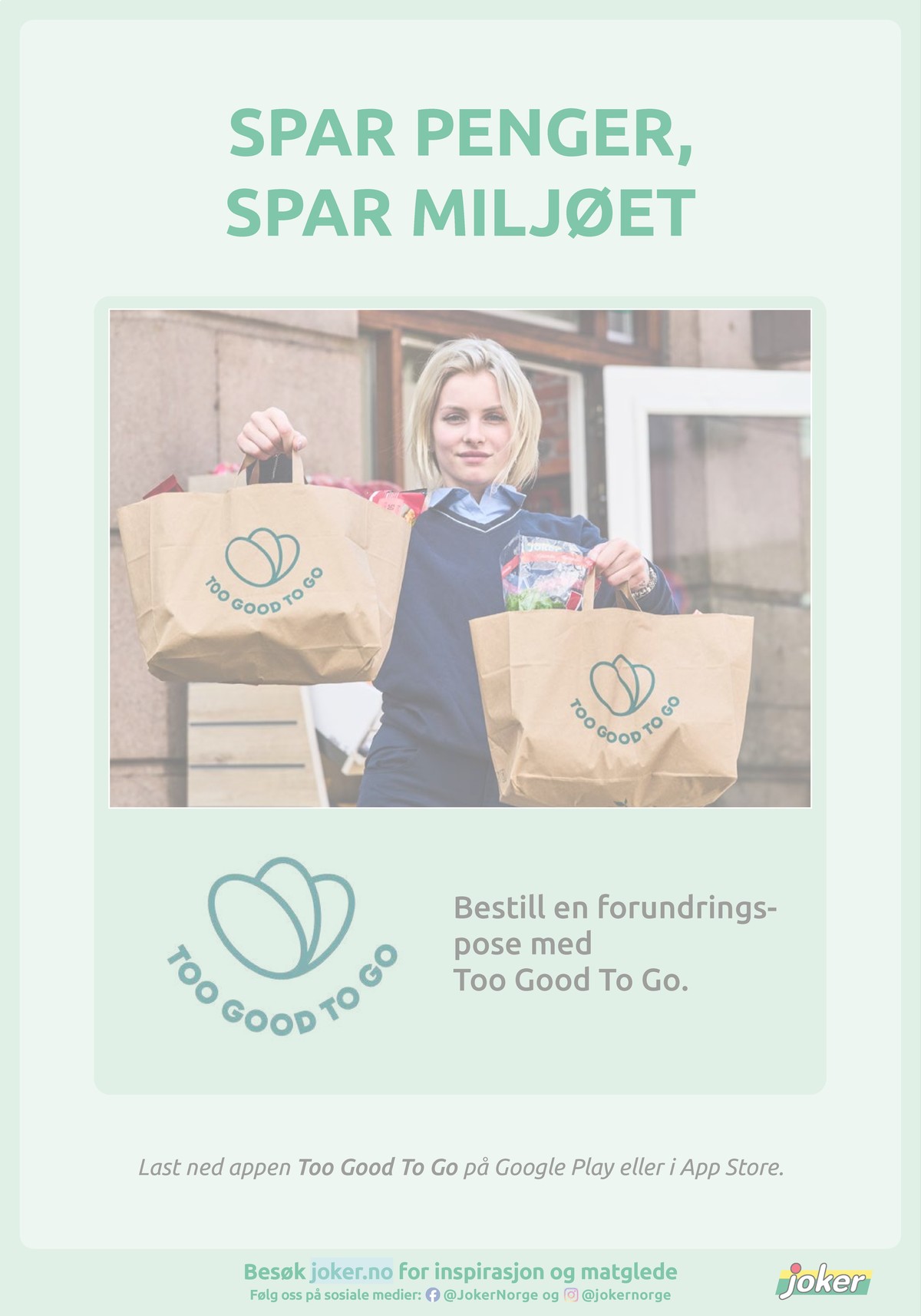 Se Joker kundeavis for uge 22 på Tilbudsuken.no. Se gode tilbud på mange varer. Les kundeavisen her! Side 24
