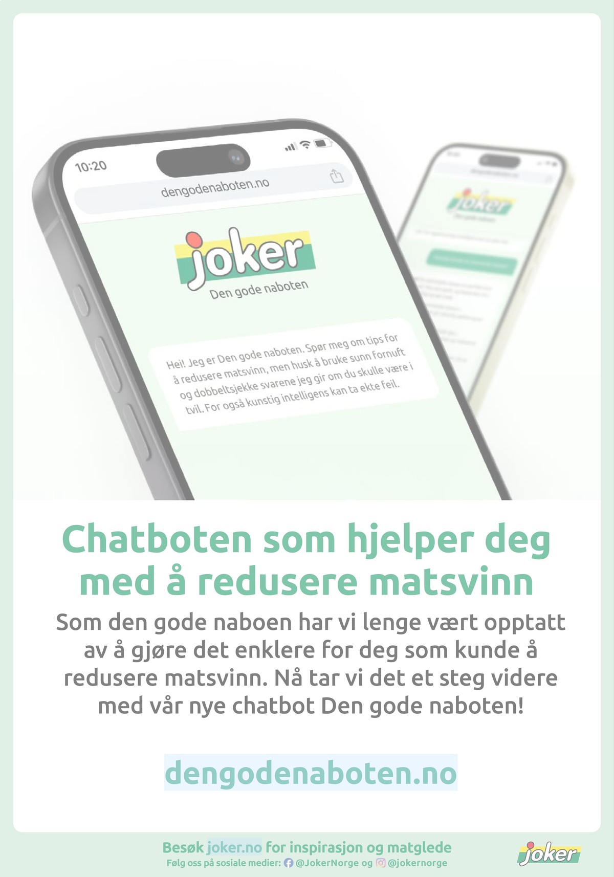 Se Joker kundeavis for uge 22 på Tilbudsuken.no. Se gode tilbud på mange varer. Les kundeavisen her! Side 27