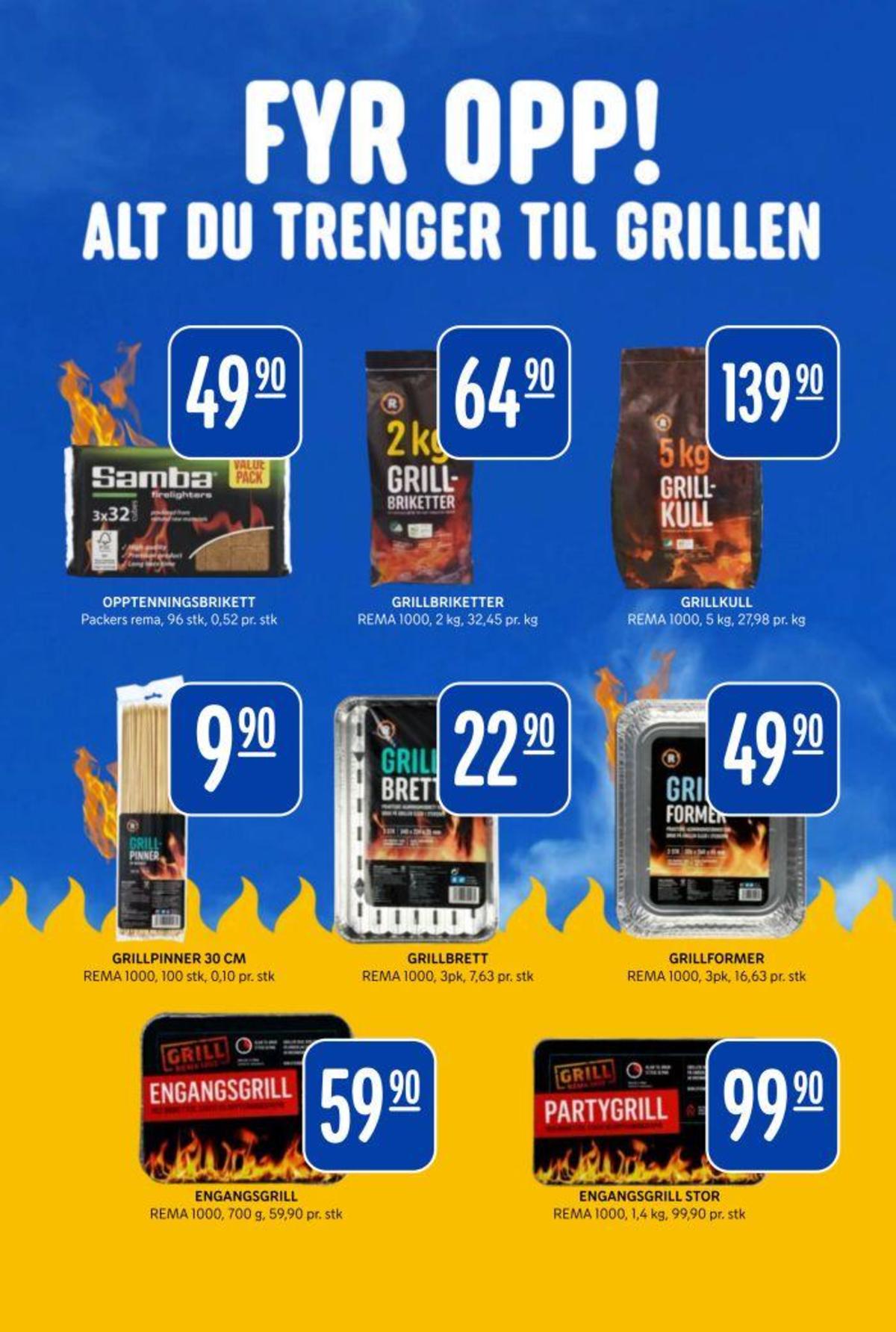 Se Rema 1000 kundeavis for uge 22 på Tilbudsuken.no. Se gode tilbud på mange varer. Les kundeavisen her! Side 34