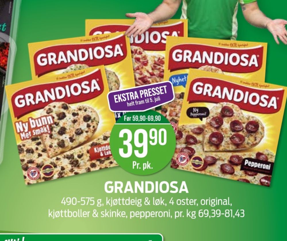 Grandiosa, Original Pizza