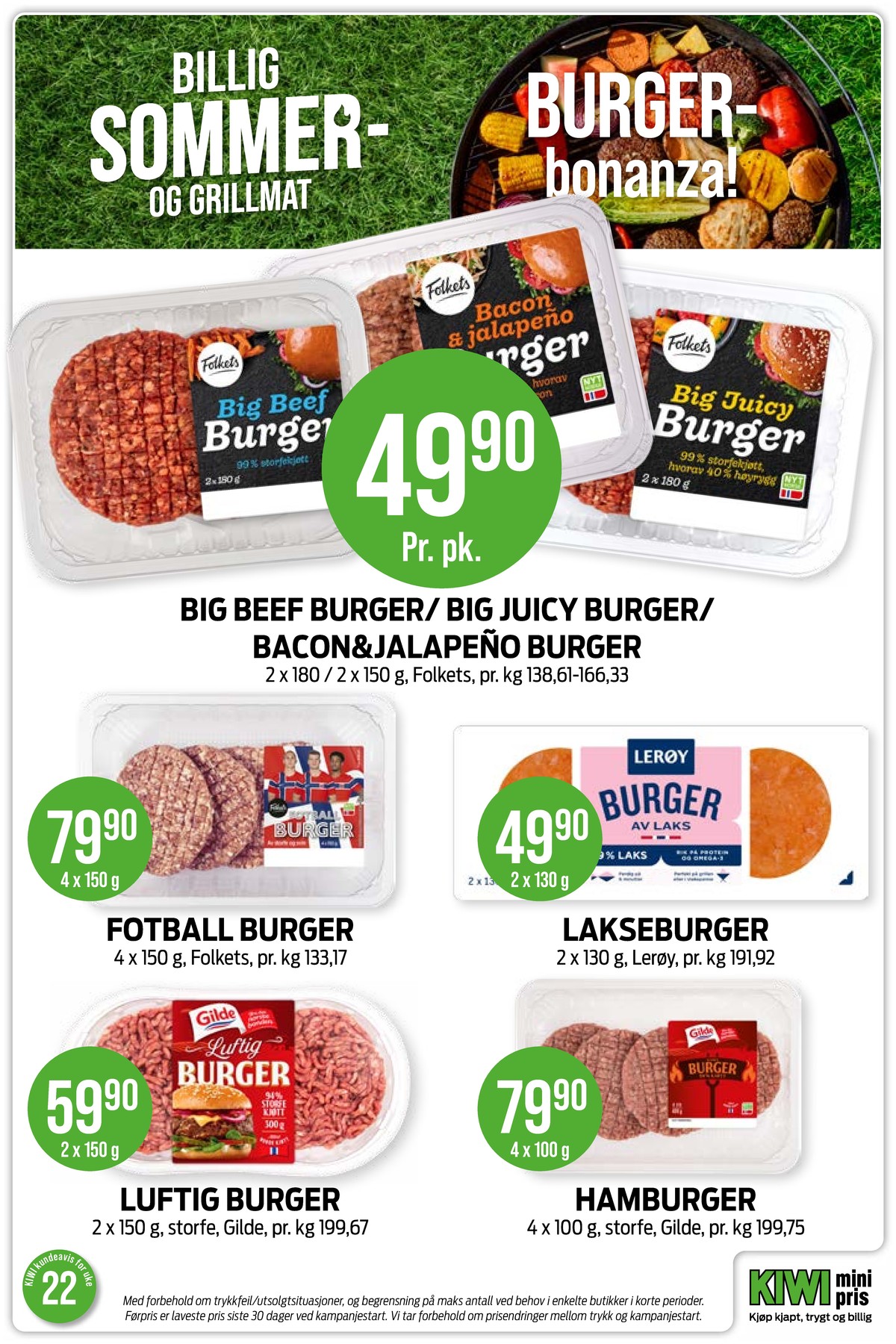 Se Kiwi kundeavis for uge 22 på Tilbudsuken.no. Se gode tilbud på mange varer. Les kundeavisen her! Side 14