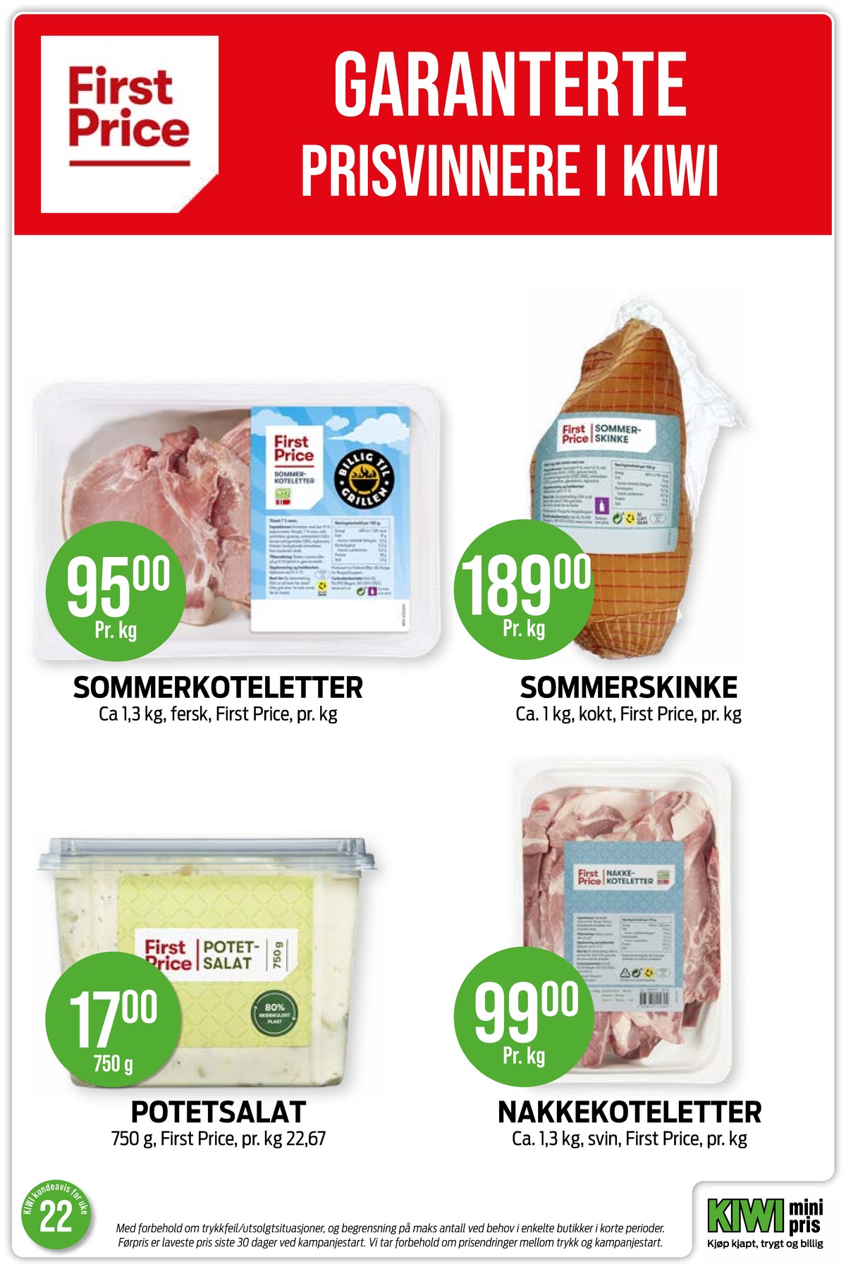 Se Kiwi kundeavis for uge 22 på Tilbudsuken.no. Se gode tilbud på mange varer. Les kundeavisen her! Side 25
