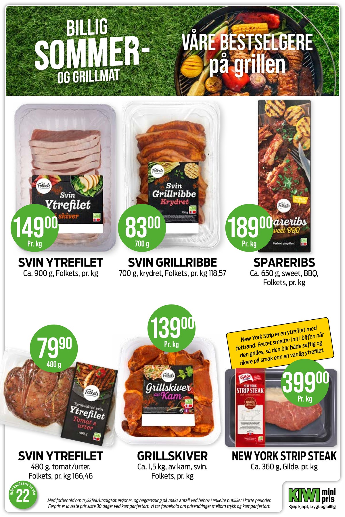 Se Kiwi kundeavis for uge 22 på Tilbudsuken.no. Se gode tilbud på mange varer. Les kundeavisen her! Side 10
