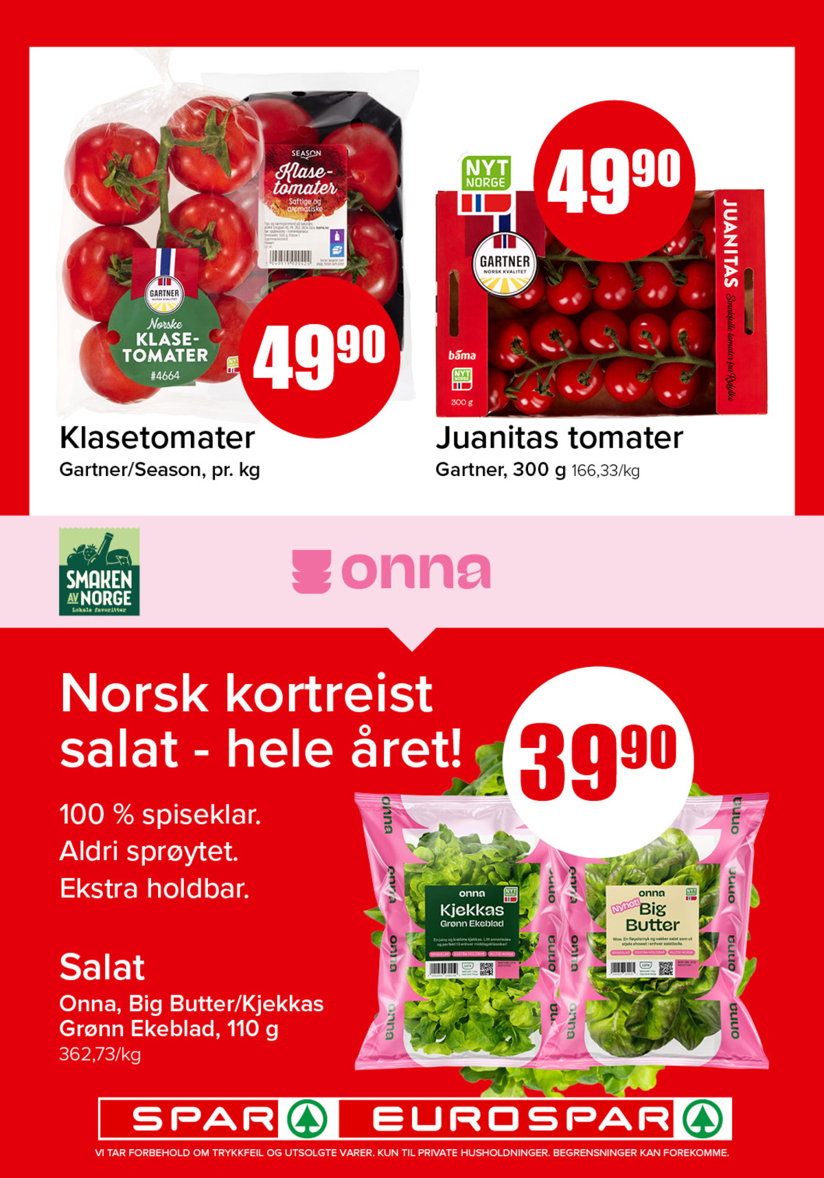 Se Spar - Eurospar kundeavis for uge 22 på Tilbudsuken.no. Se gode tilbud på mange varer. Les kundeavisen her! Side 5